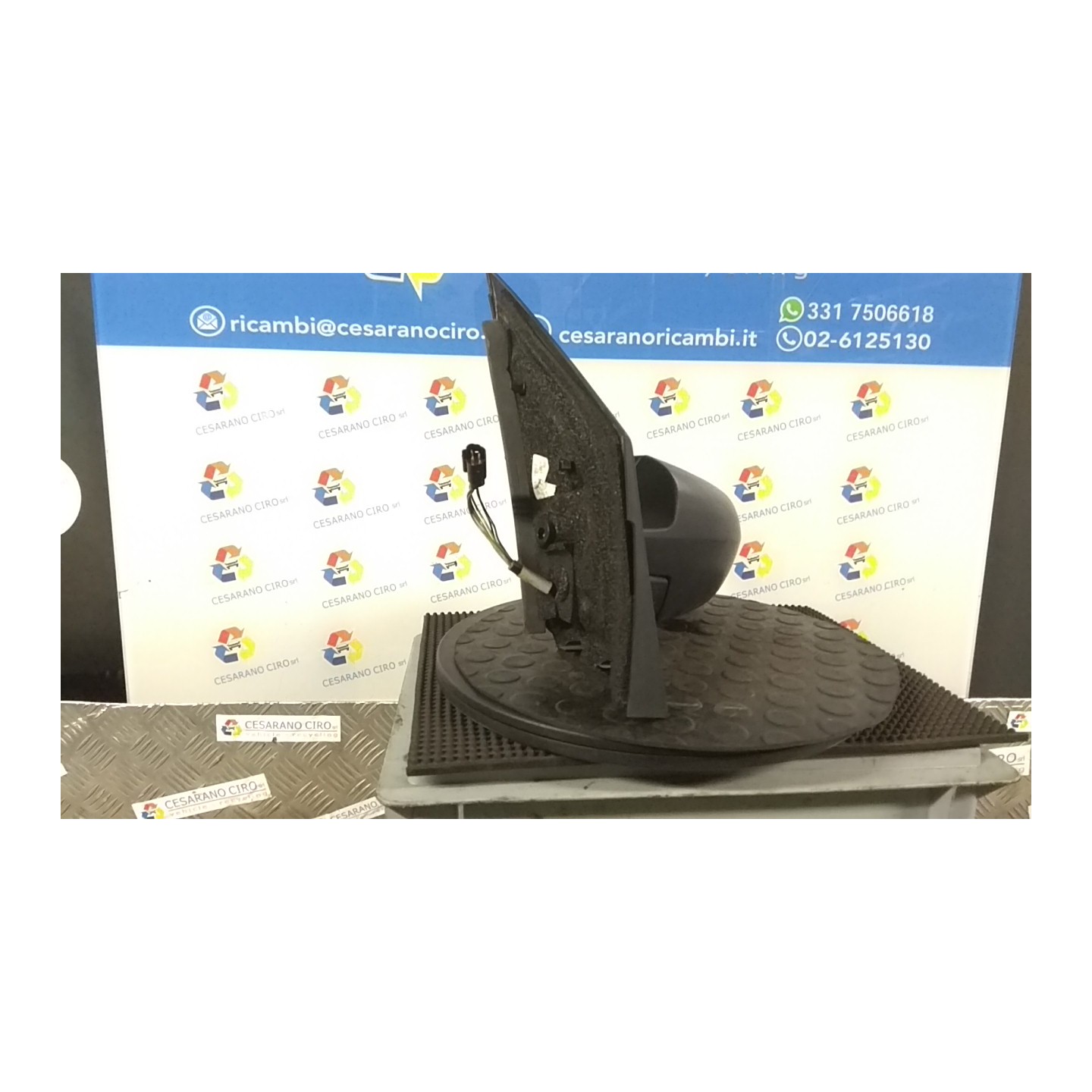 RETROVISORE EST. REGOLAZ. ELETTR. TERMICO SX. 037 FORD FIESTA (CBK) (03/02-12/05) F6JA 1522589