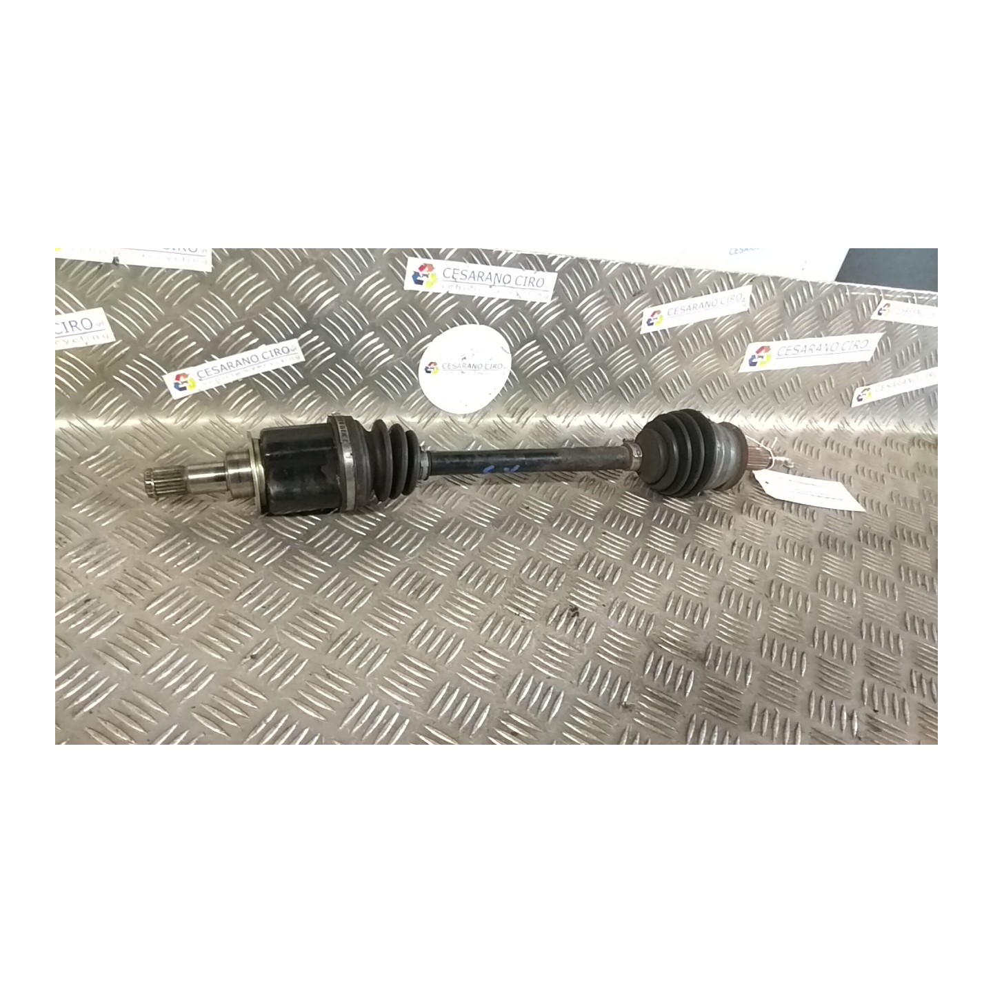SEMIALBERO ANT. COMPL. ROTAZIONE SX. 032 MINI MINI (R50/R53) (07/01-07/06) W10B16A 31607518237