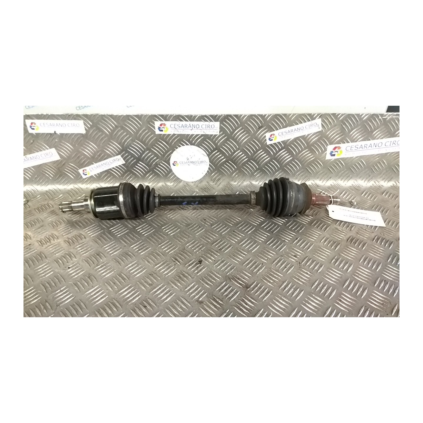 SEMIALBERO ANT. COMPL. ROTAZIONE SX. 032 MINI MINI (R50/R53) (07/01-07/06) W10B16A 31607518237