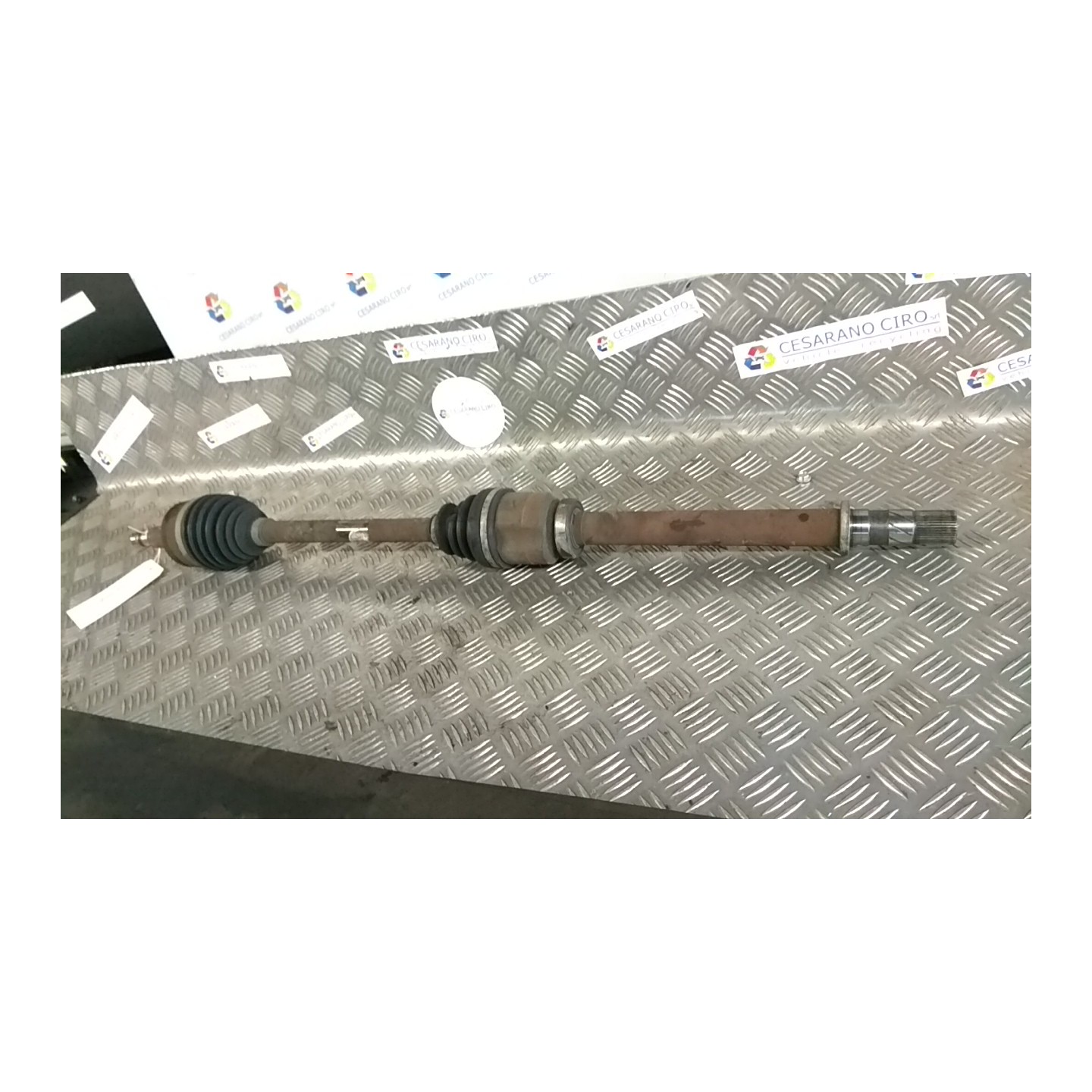 SEMIALBERO ANT. COMPL. DX. 043 RENAULT SCENIC 3A SERIE (04/09-10/13) F9QN8 391001702R