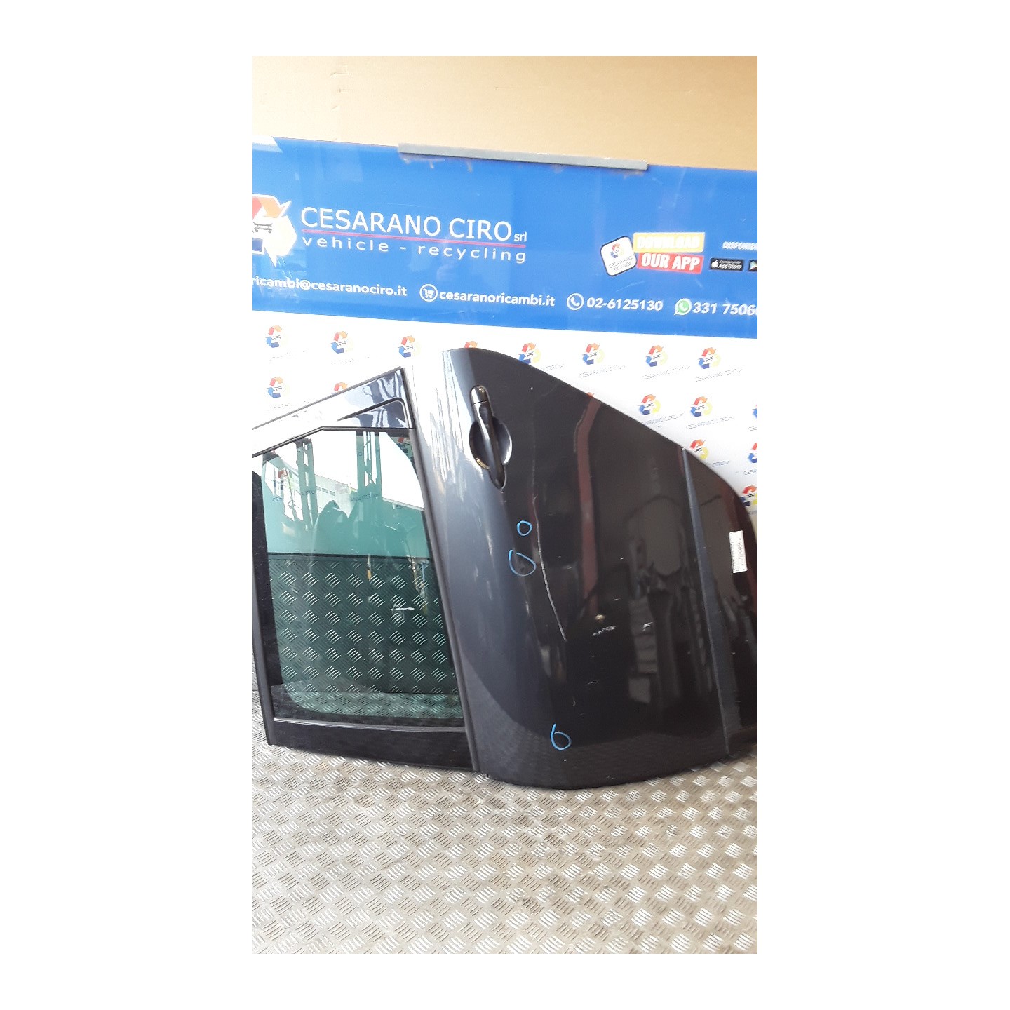 PORTA POST. SX. 048 RENAULT SCENIC 3A SERIE (04/09-10/13) F9QN8 821012747R