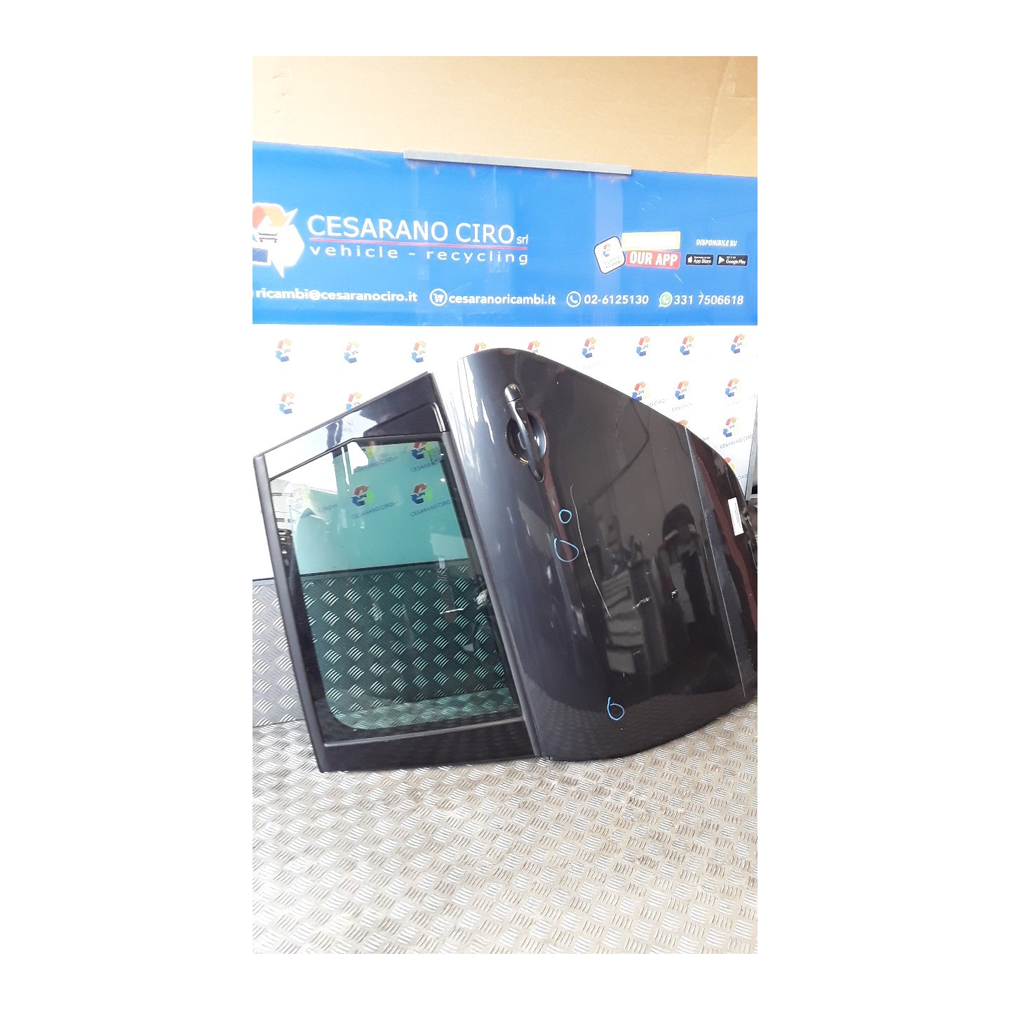 PORTA POST. SX. 048 RENAULT SCENIC 3A SERIE (04/09-10/13) F9QN8 821012747R