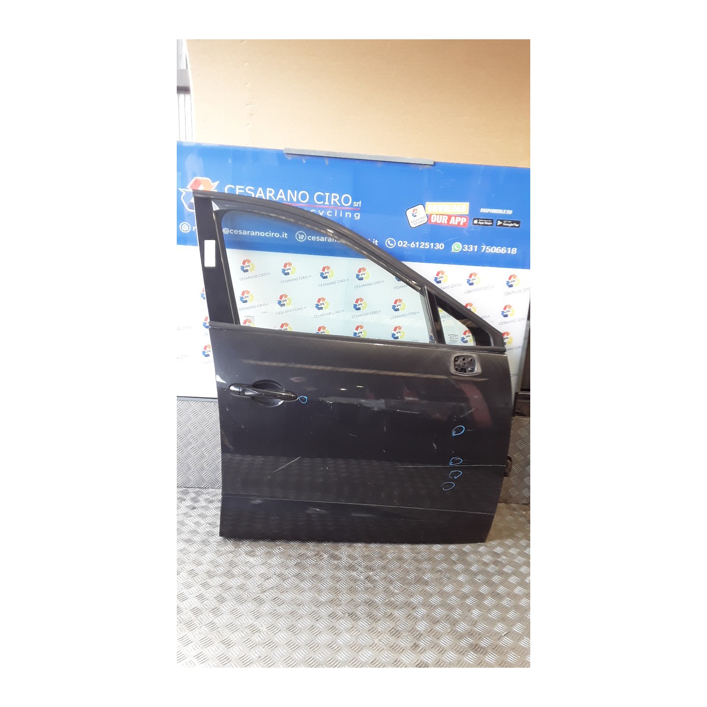 PORTA ANT. DX. 049 RENAULT SCENIC 3A SERIE (04/09-10/13) F9QN8 801004462R