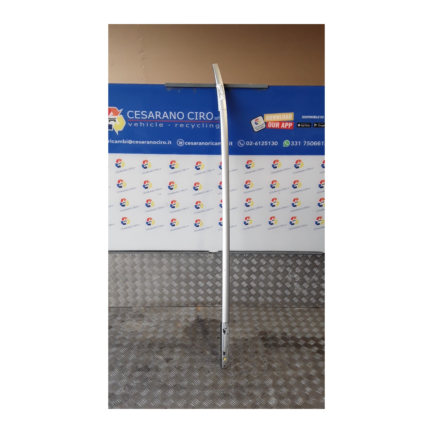 MANCORRENTE TETTO DX. 117 NISSAN QASHQAI (J11E) (01/14-03/18) HRA2 738204EA0A