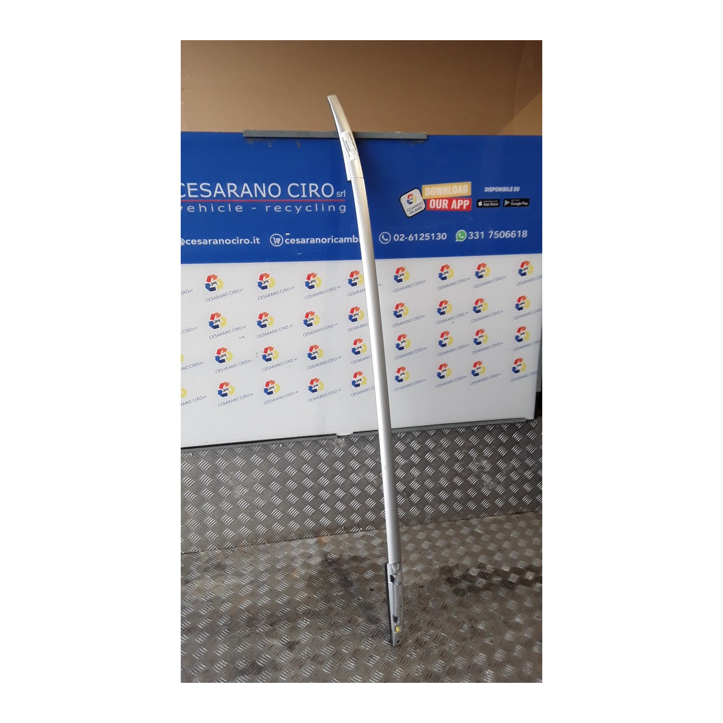 MANCORRENTE TETTO DX. 117 NISSAN QASHQAI (J11E) (01/14-03/18) HRA2 738204EA0A