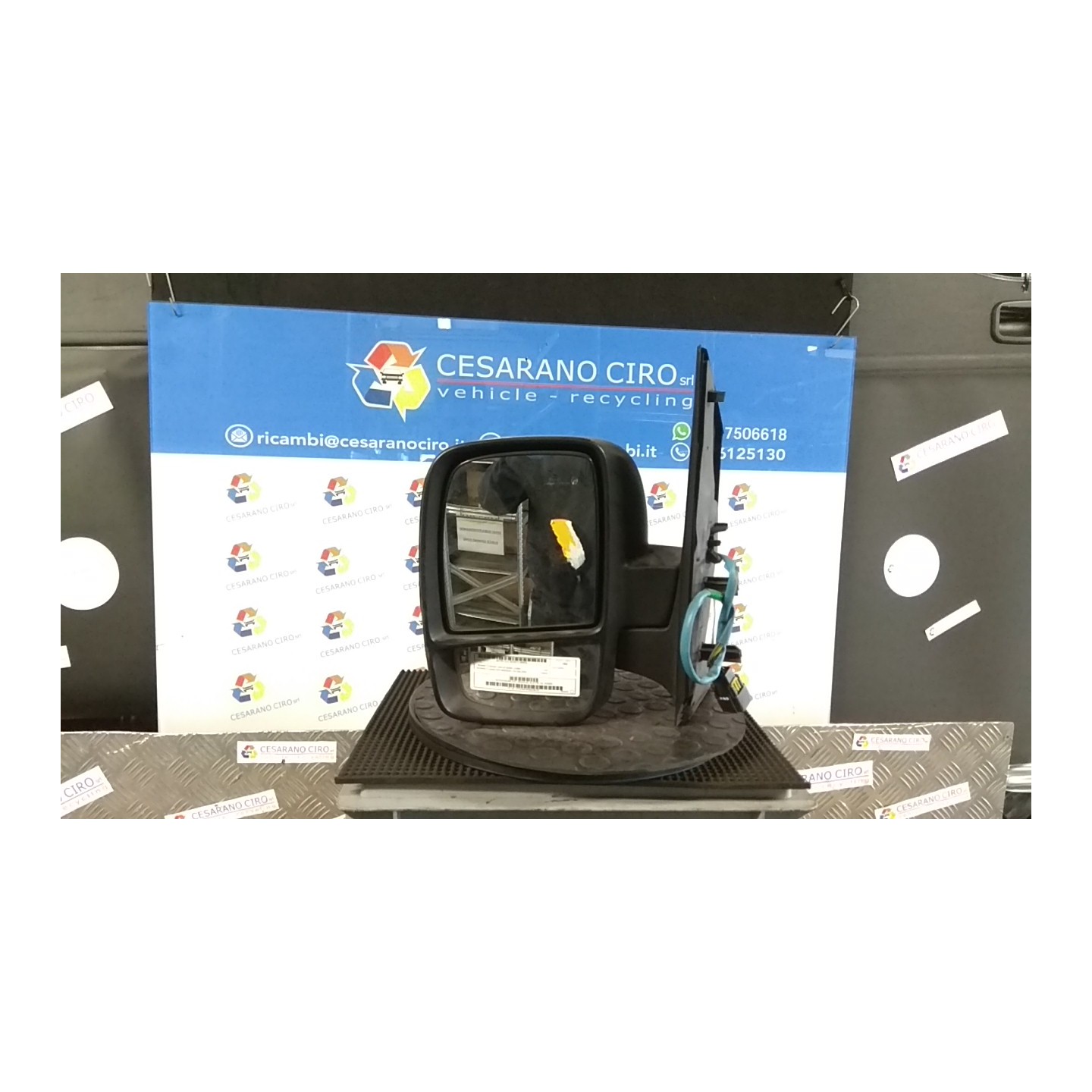RETROVISORE EST. REGOLAZ. ELETTR. SX. 032 PEUGEOT EXPERT VAN 3A SERIE (12/06-) RHR 8153R2