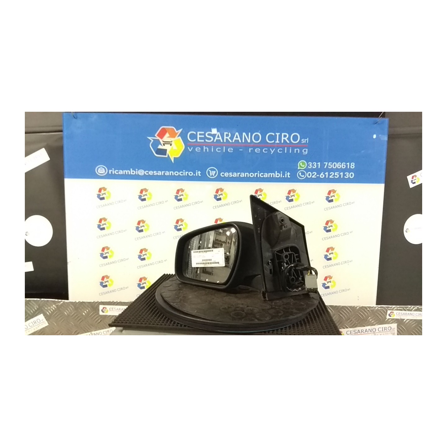 RETROVISORE EST. REGOLAZ. ELETTR. SX. 061 FORD FOCUS CABRIOLET (CA5) (02/07-) G6DB 1642649
