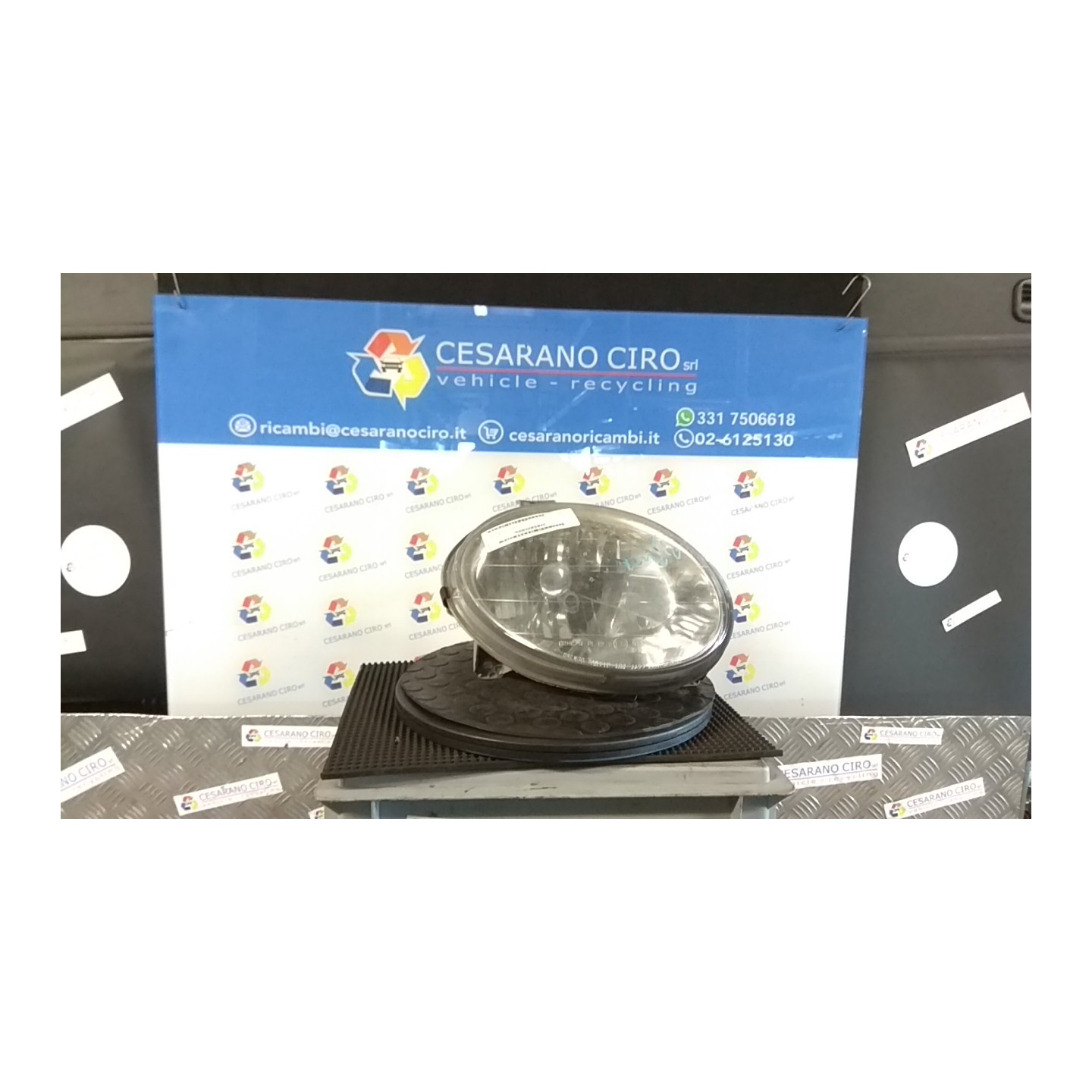 PROIETTORE DX. 077 CHEVROLET (DAEWOO) MATIZ (M100) (06/98-11/00) F8CV 96314271