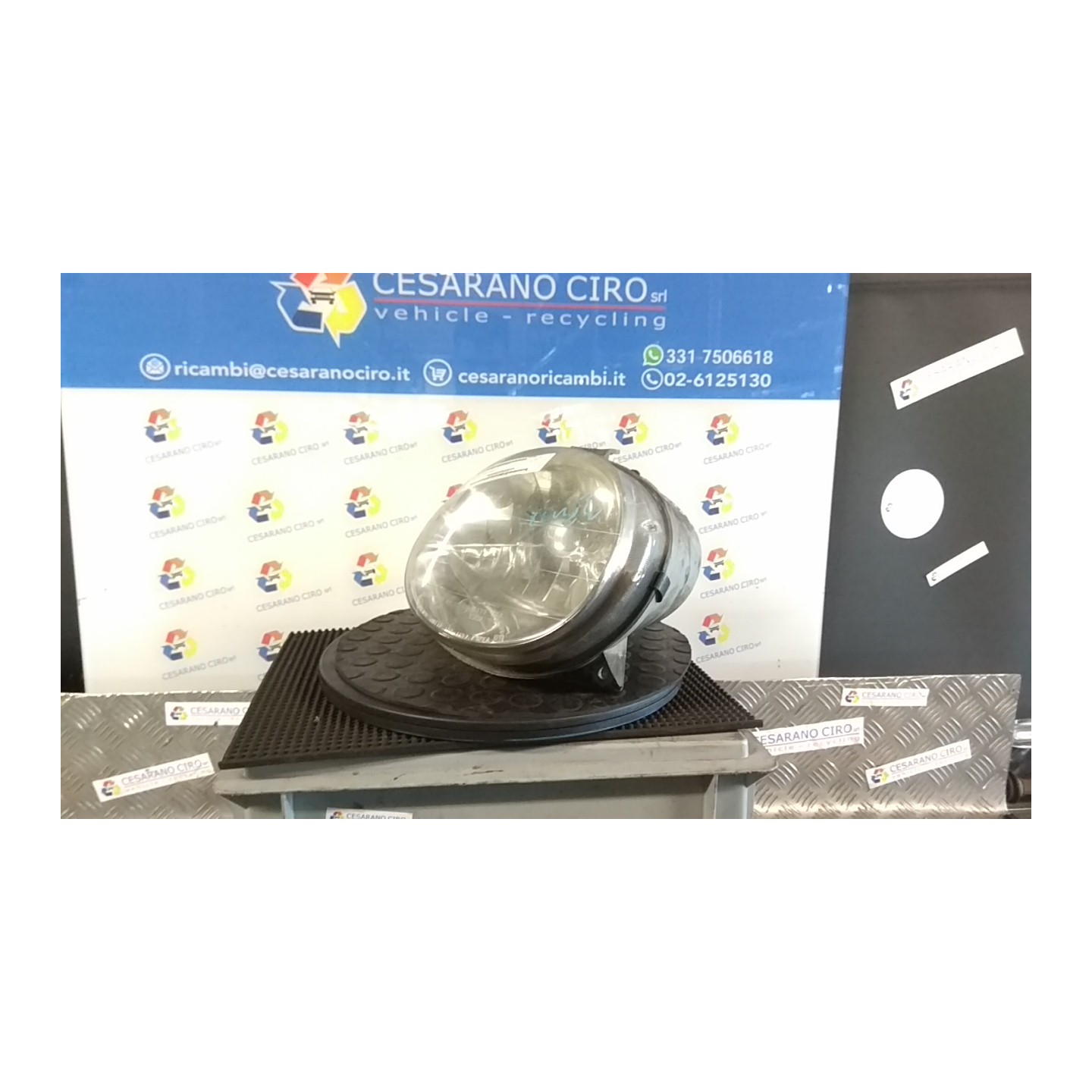 PROIETTORE DX. 077 CHEVROLET (DAEWOO) MATIZ (M100) (06/98-11/00) F8CV 96314271