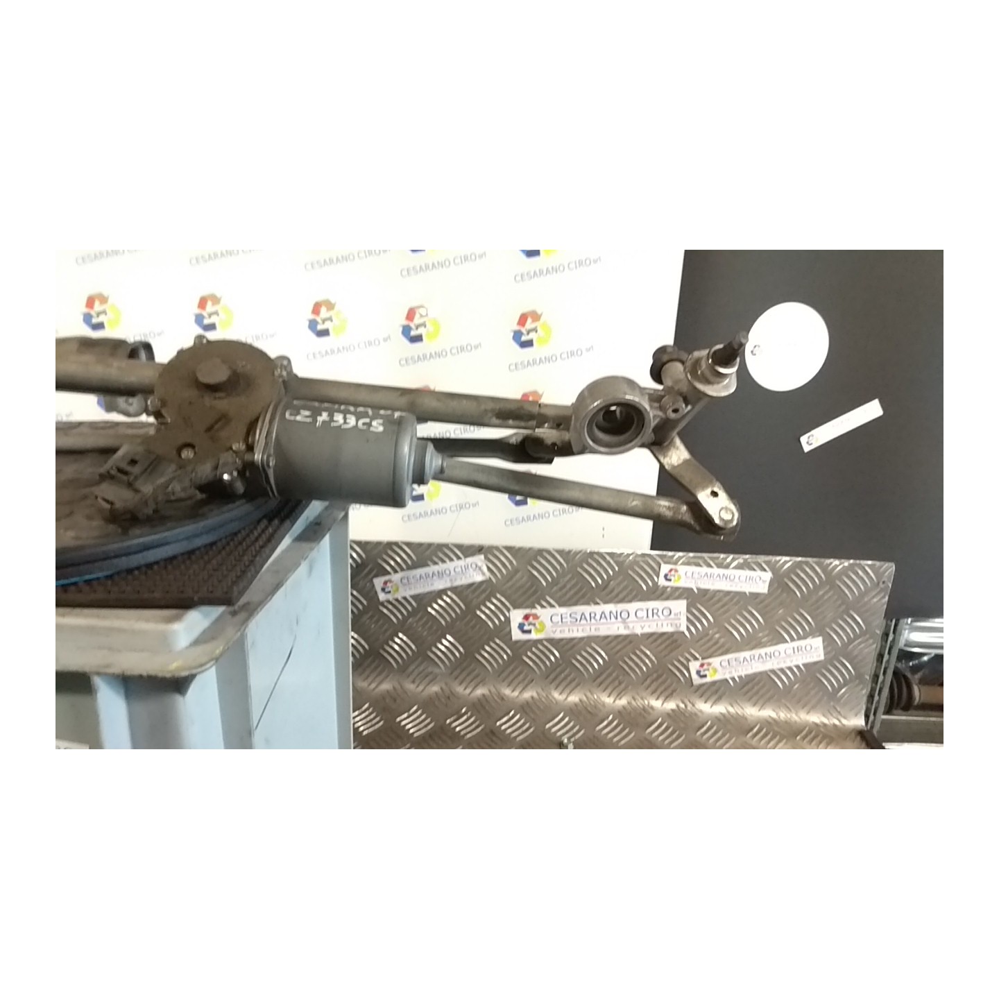 MECCANISMO TERGIPARABREZZA CON MOTORINO 025 OPEL ZAFIRA (A05) (06/05-) Z16YNG 13145557