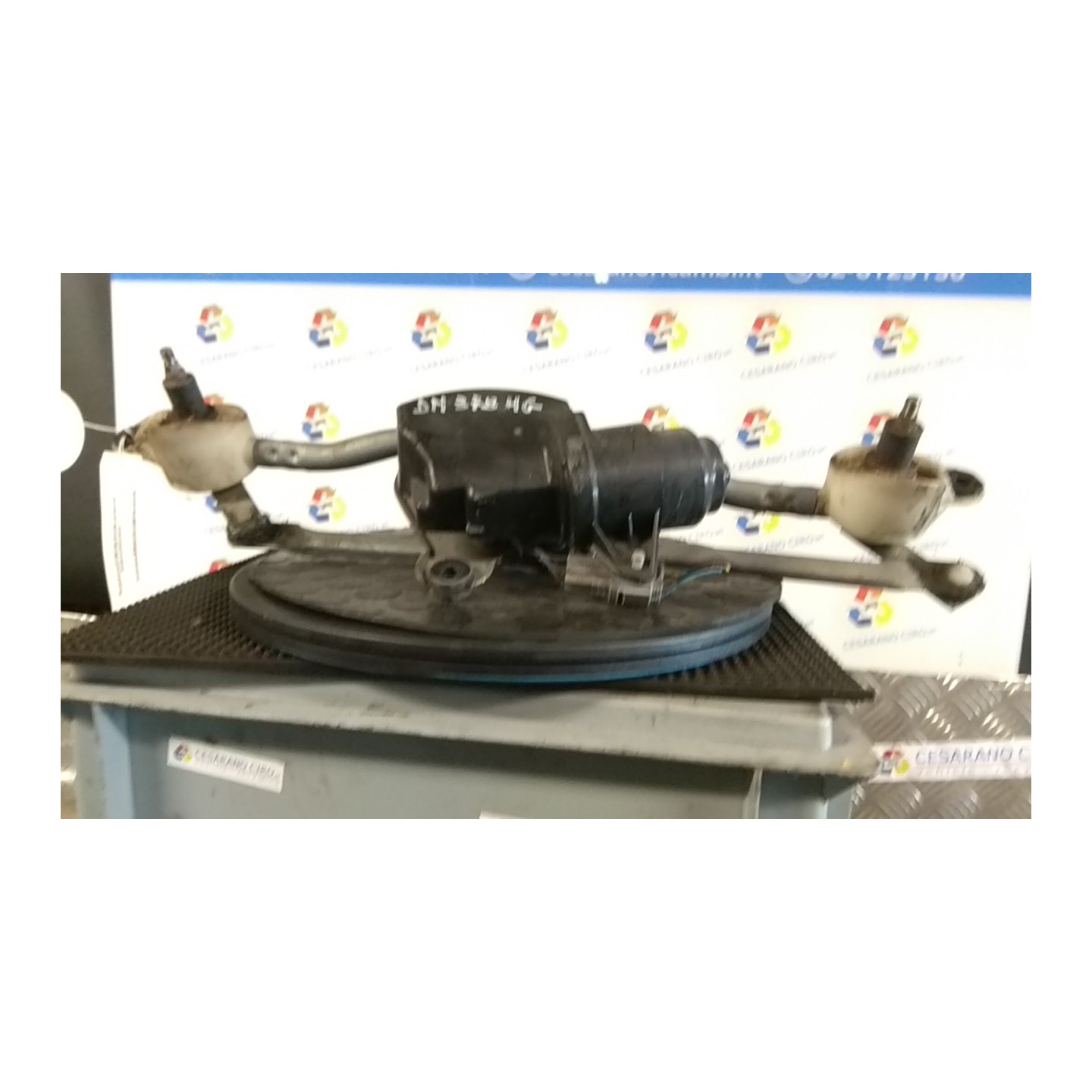 MECCANISMO TERGIPARABREZZA CON MOTORINO 026 OPEL AGILA (H08) (01/08-) K10B 93193872