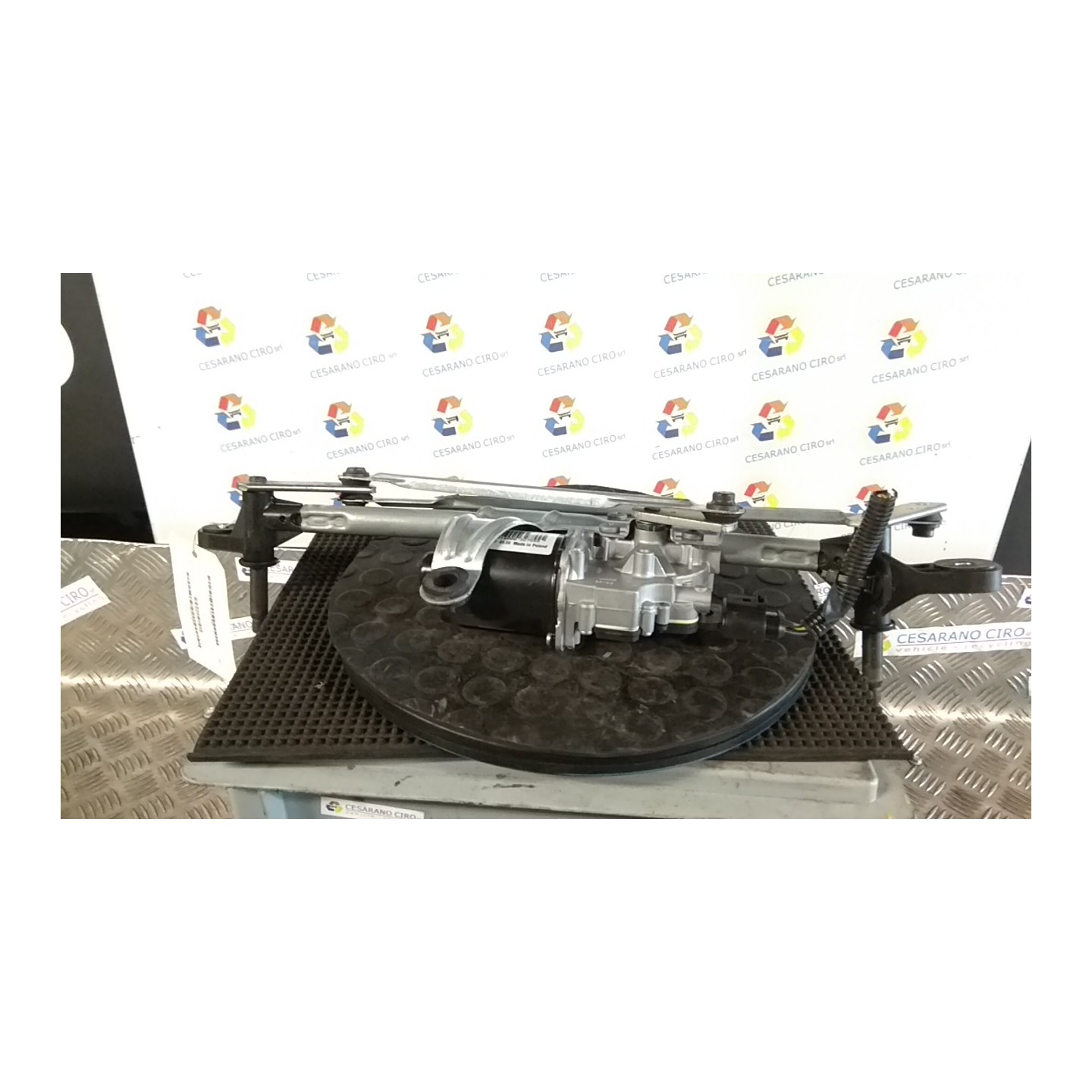 MECCANISMO TERGIPARABREZZA CON MOTORINO 027 OPEL ADAM (11/12-) B12XER 13354342