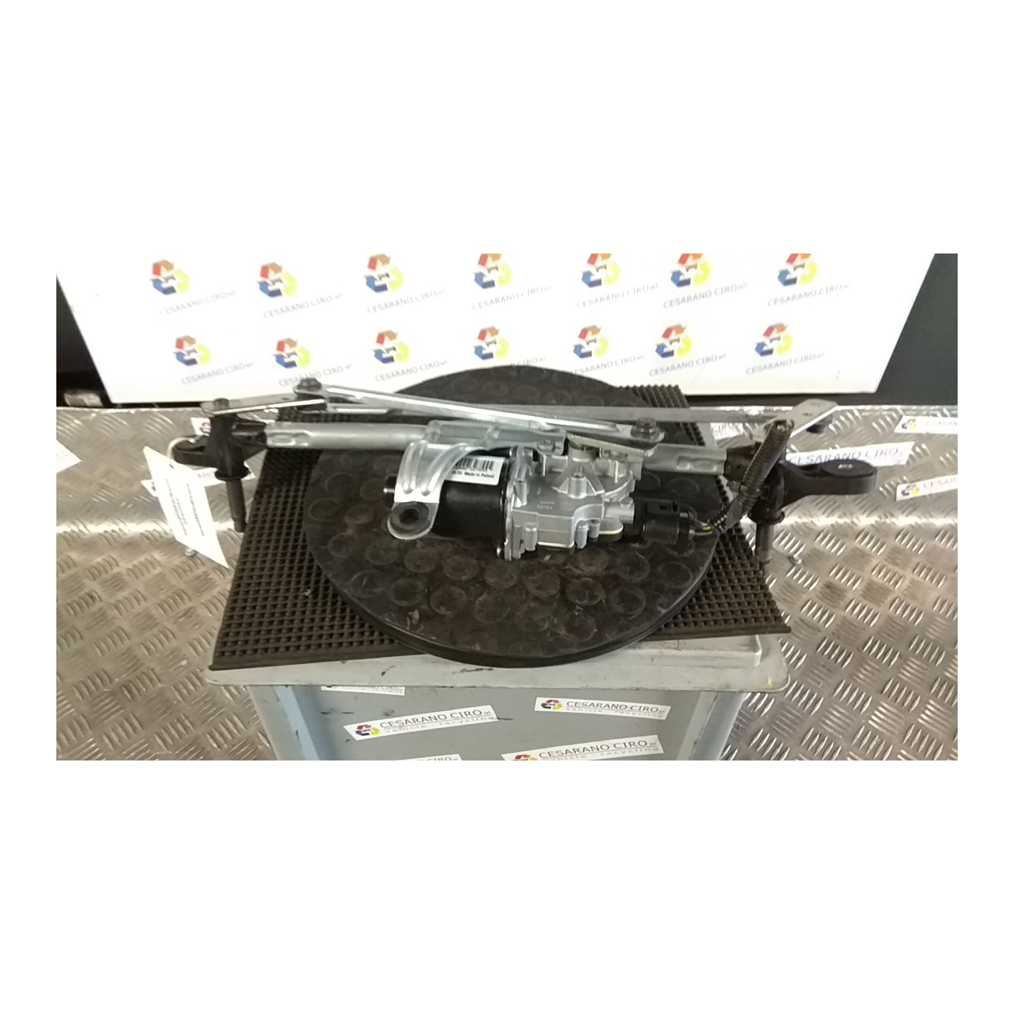 MECCANISMO TERGIPARABREZZA CON MOTORINO 027 OPEL ADAM (11/12-) B12XER 13354342