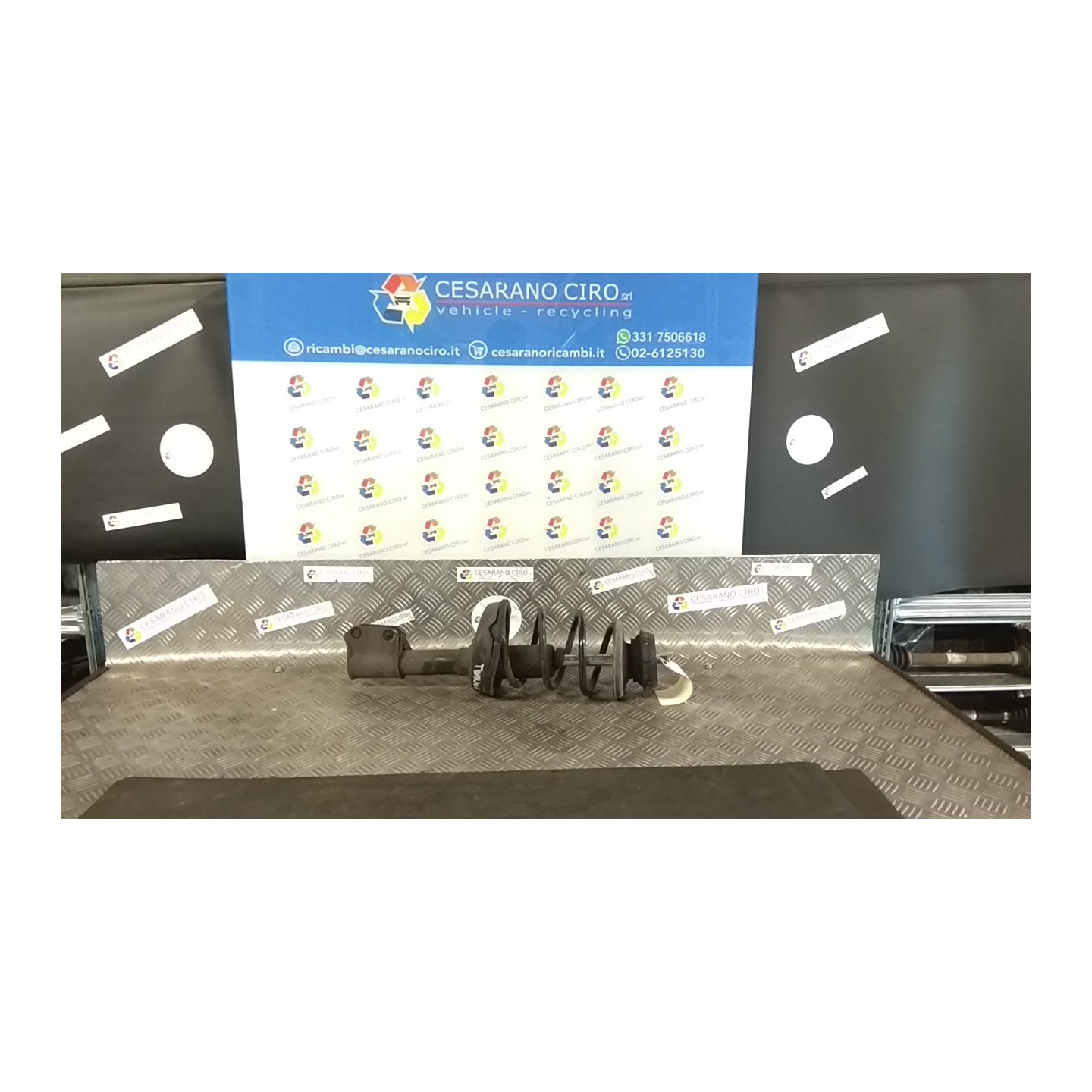AMMORTIZZATORE ANT. DX. 059 RENAULT TWINGO 2A SERIE (06/07-02/12) D4FJ7 8200367898