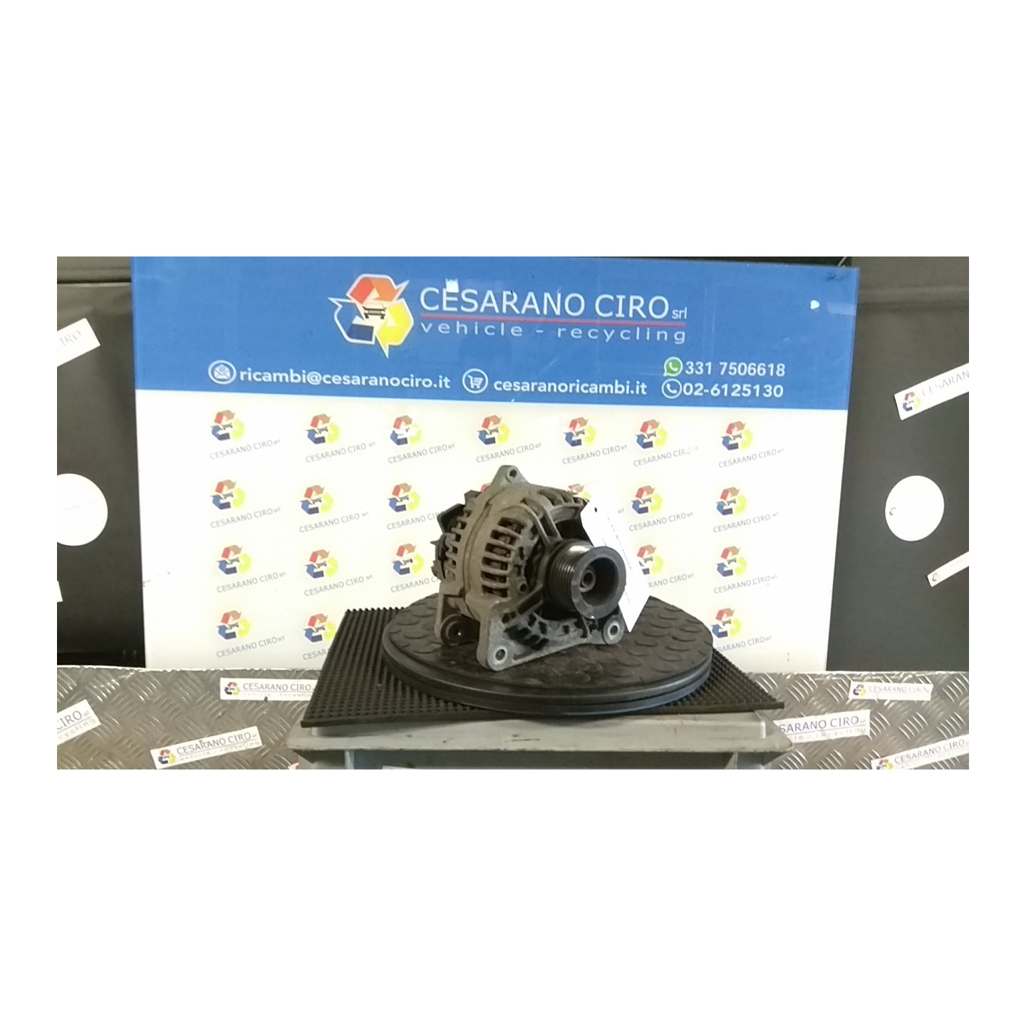 ALTERNATORE 120AMP 003 RENAULT SCENIC 3A SERIE (04/09-10/13) K4MR8 8200660025