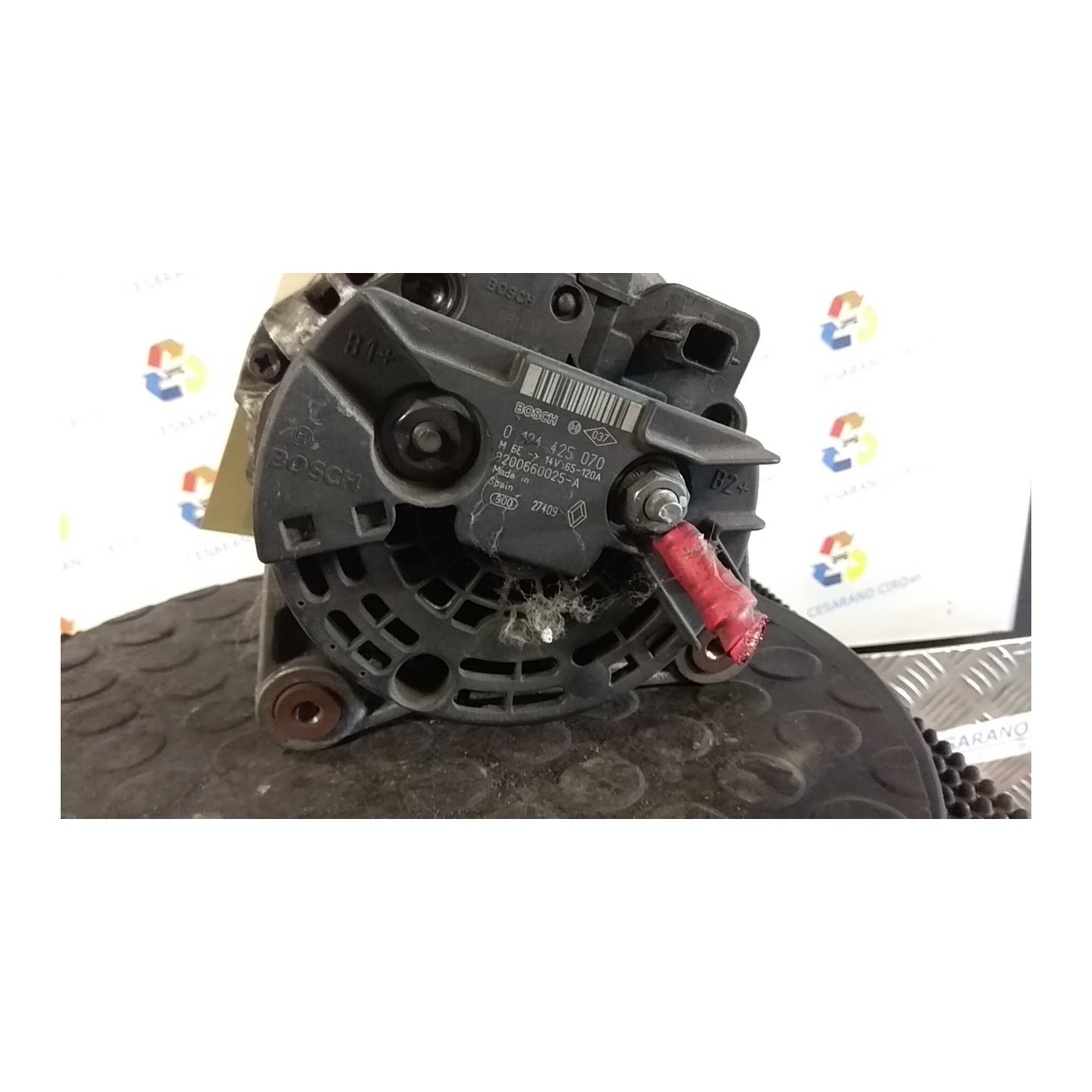 ALTERNATORE 120AMP 003 RENAULT SCENIC 3A SERIE (04/09-10/13) K4MR8 8200660025