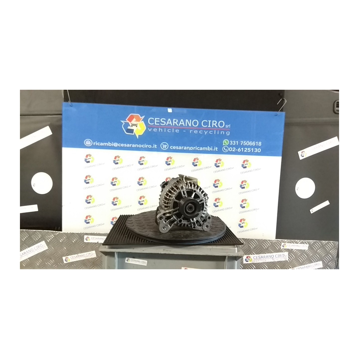 ALTERNATORE VALEO 110AMP ROTAZ. 016 VOLKSWAGEN GOLF PLUS (5M) (01/05-04/09) BLF 03C903023BX