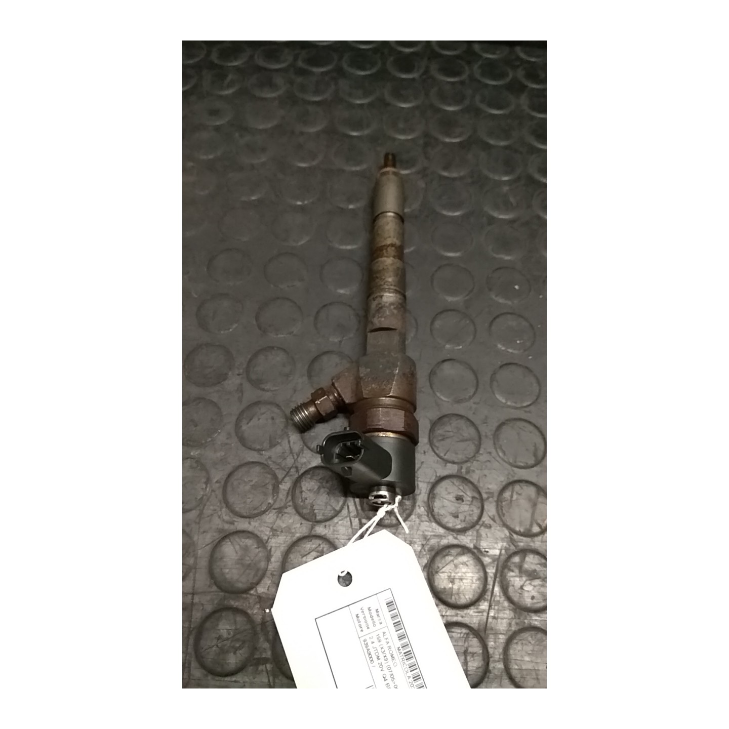 INIETTORE DIESEL 082 ALFA ROMEO 159 (X3/X9) (07/05-06/13) 939A9000 55221022