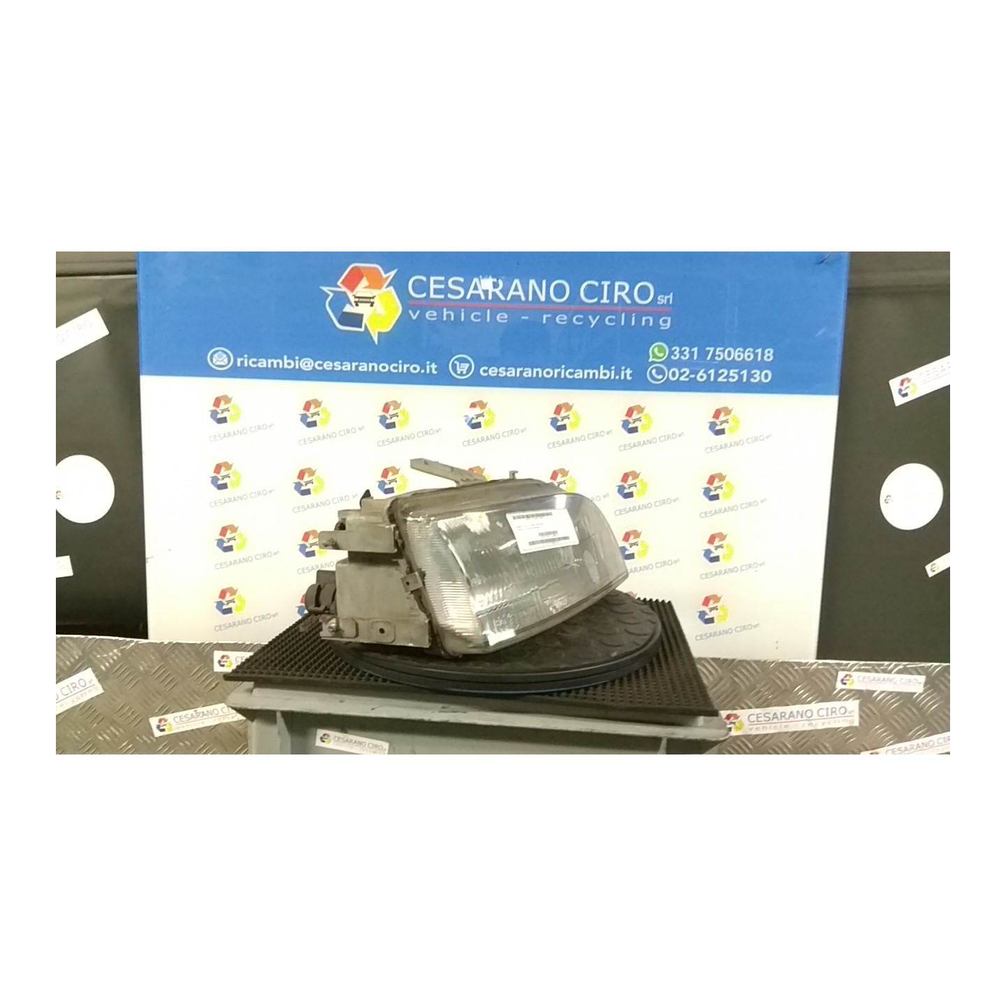 PROIETTORE DX. 105 FIAT PUNTO 1A SERIE (11/93-10/99) 176B2000 46402649