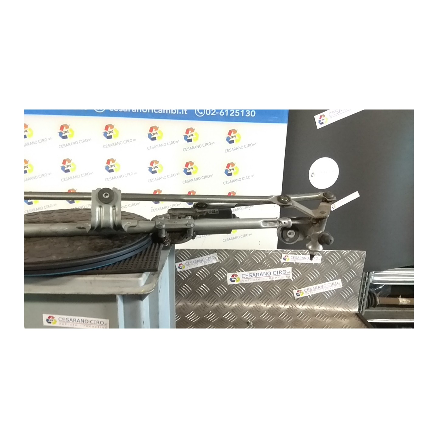 MECCANISMO TERGIPARABREZZA CON MOTORINO 023 OPEL ZAFIRA (A05) (06/05-) Z16YNG 13145557