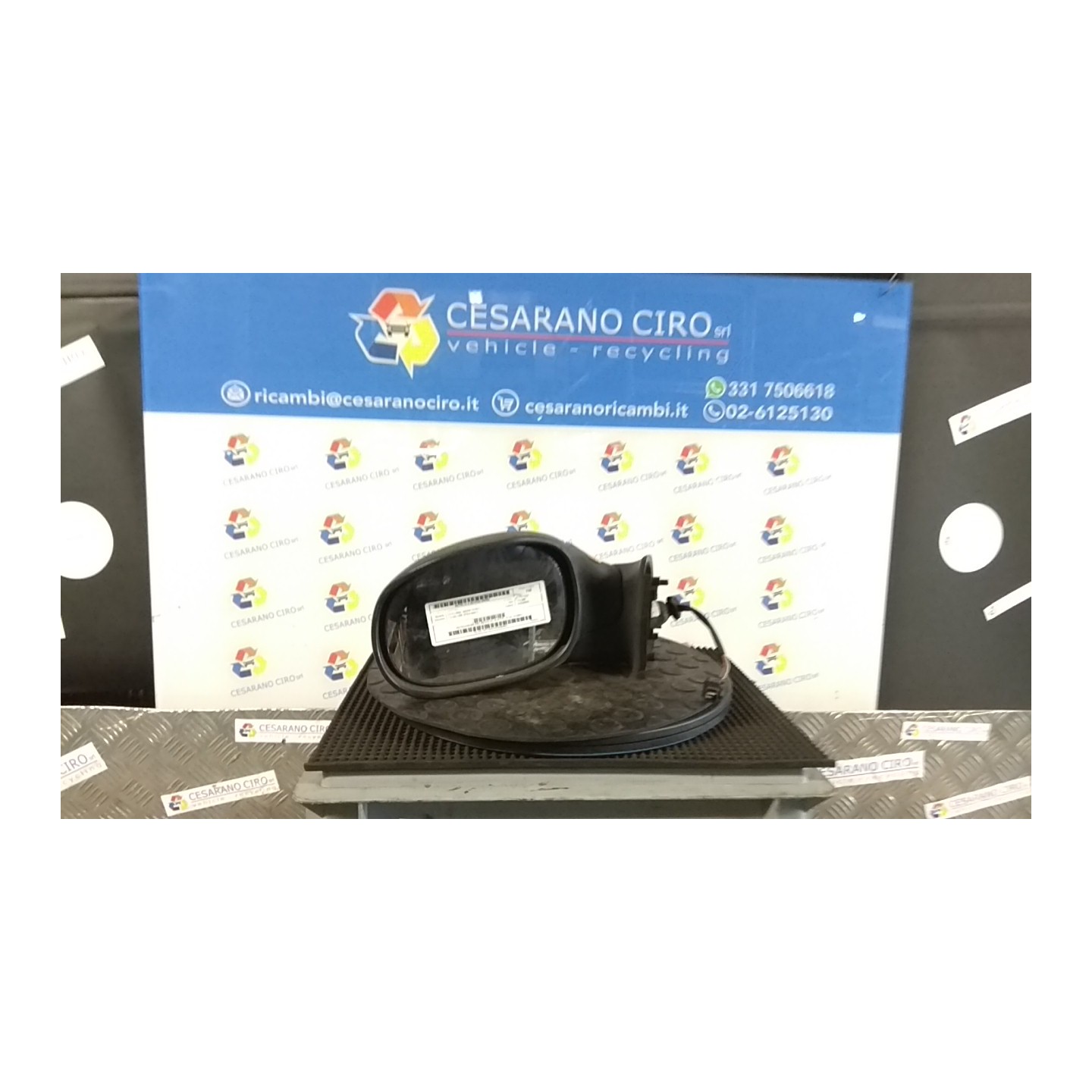 RETROVISORE EST. REGOLAZ. ELETTR. TE SX. 060 CITROEN C3 PLURIEL (05/03-11/10) 8HX 8149RV