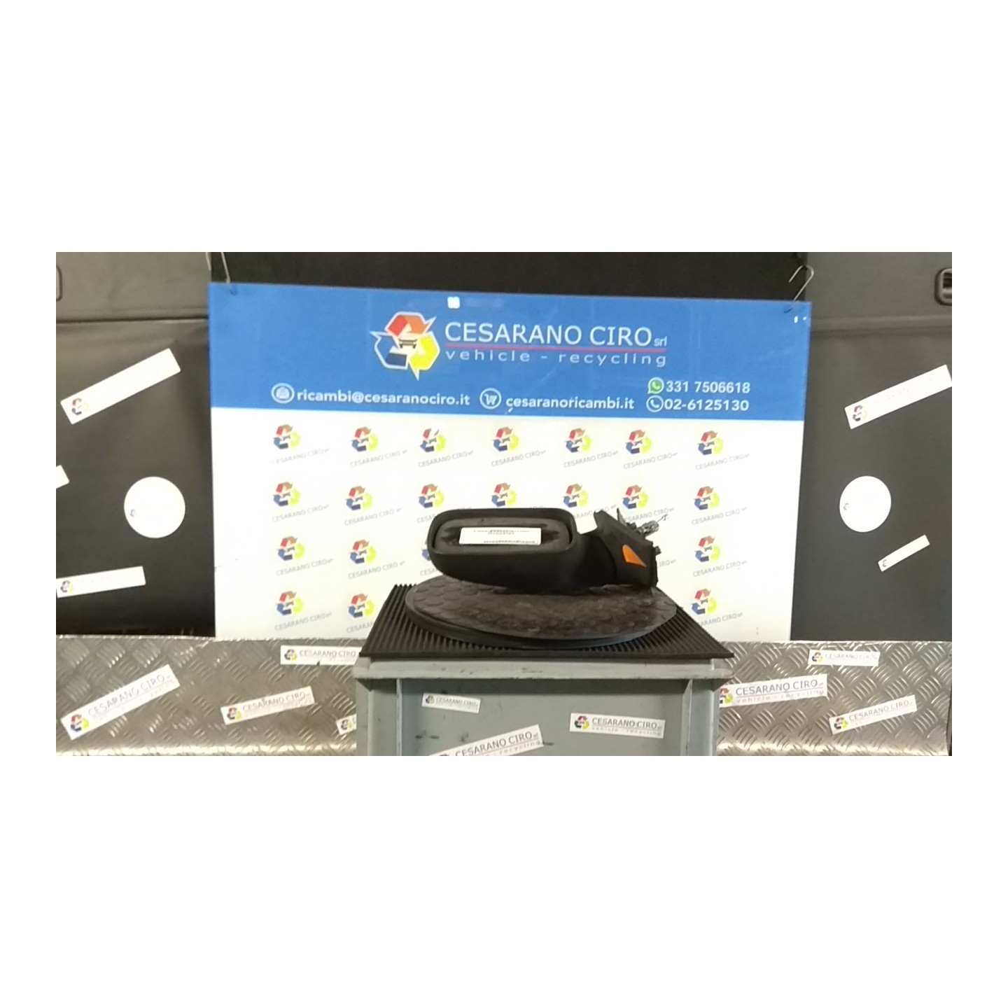 RETROVISORE EST. DX. 067 FIAT PUNTO 1A SERIE (11/93-10/99) 176B4000 71712587