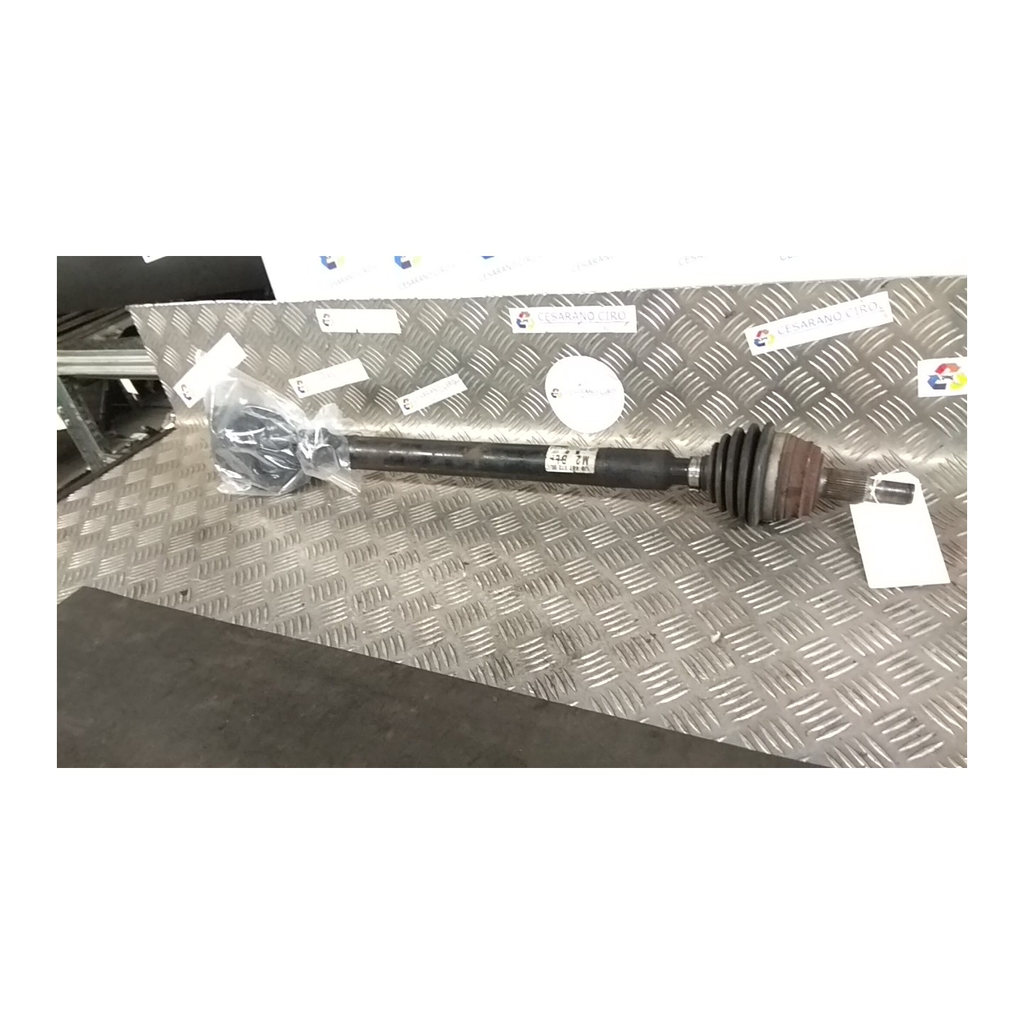 SEMIALBERO ANT. COMPL. T.1JXB094652- DX. 022 VOLKSWAGEN GOLF (1J) (09/97-03/06) AKL 1J0407272BL