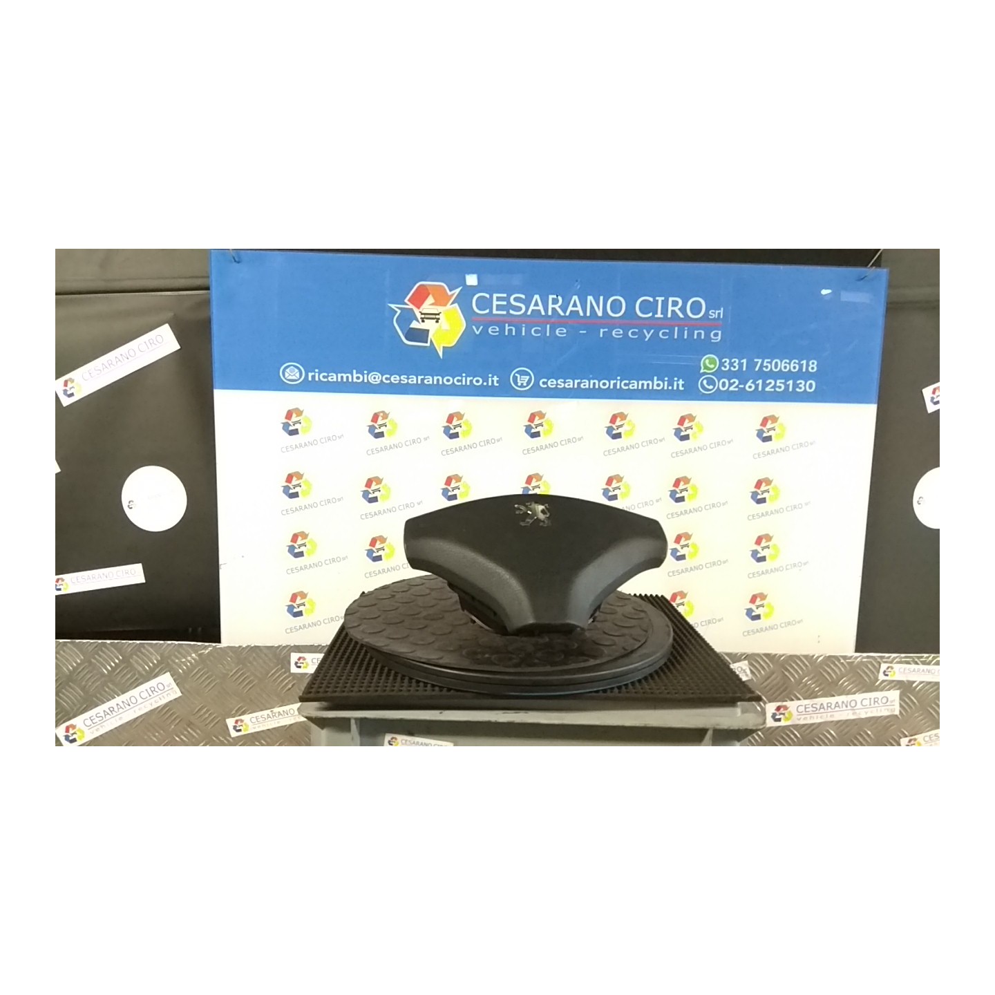 DISPOSITIVO AIRBAG LATO GUIDA 063 PEUGEOT 207 (06/09-) 5FS 4112JA