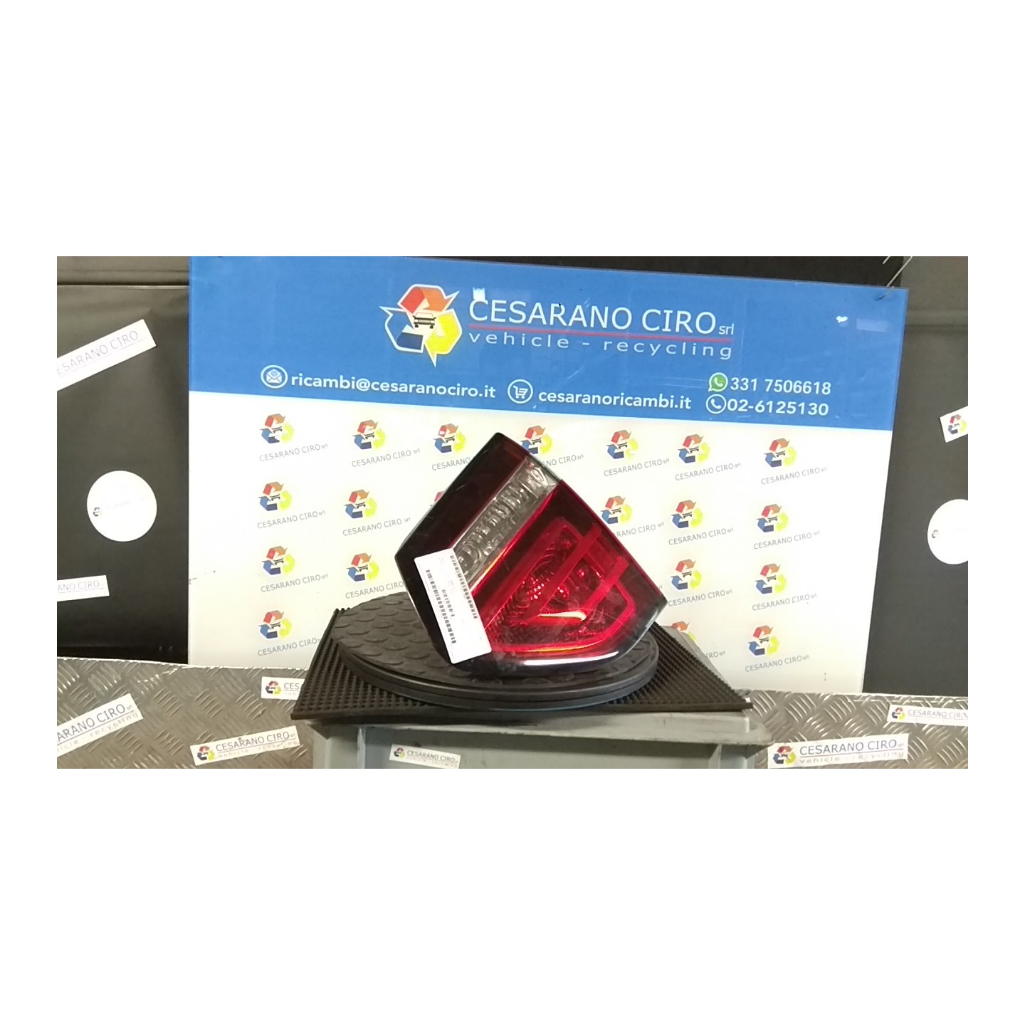 FANALE POST. PARTE INT. DX. 022 CITROEN C4 PICASSO (09/06-08/13) RHH 6351LR