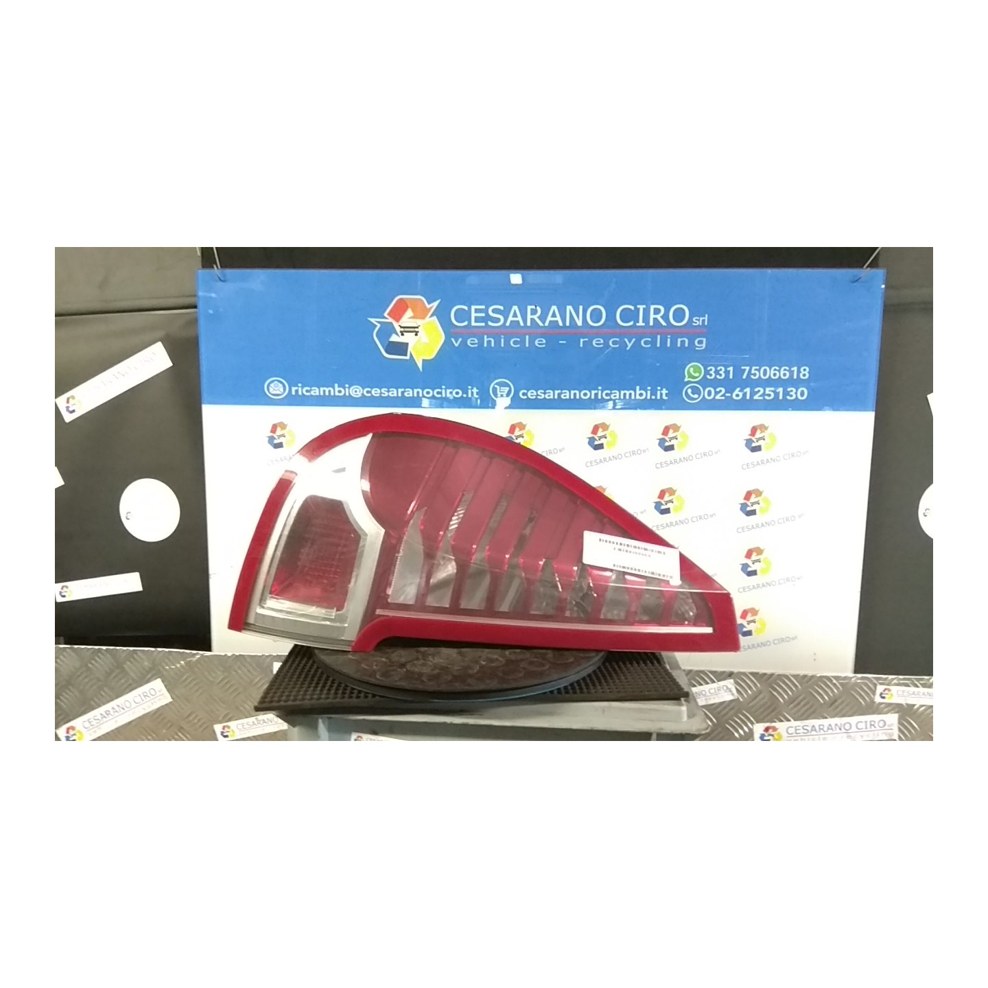 FANALE POST. SX. 035 RENAULT SCENIC 3A SERIE (04/09-10/13) K9KJ8 265550014R