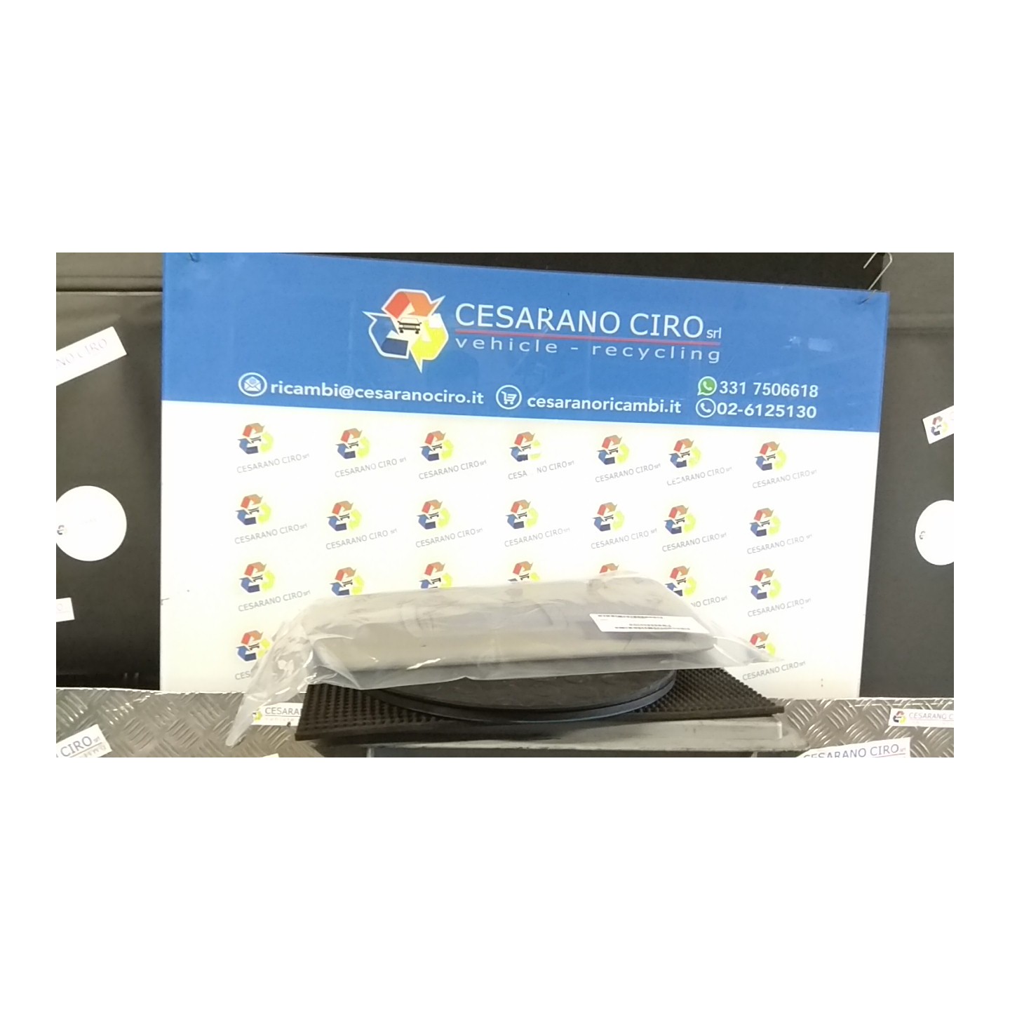 ALETTA PARASOLE PARABREZZA DX. 045 RENAULT LAGUNA 3A SERIE (09/07-) M9RJ8 964000001R