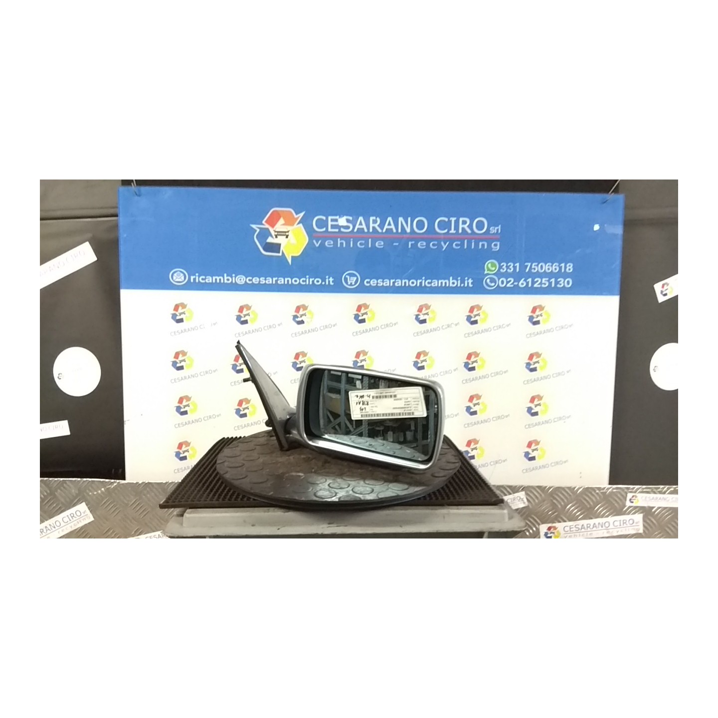 RETROVISORE EST. REGOLAZ. ELETTR. DX. 060 LANCIA K BER./SW (11/94-01/02) 838A1000 113356299