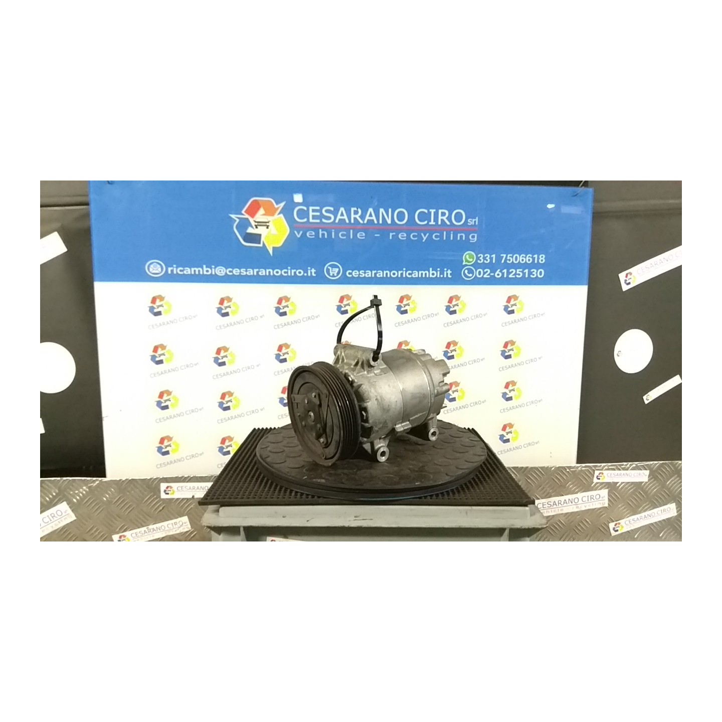 COMPRESSORE A/C -12/00 067 RENAULT MEGANE 1A SERIE (03/99-06/03) K4JC7 7711135105