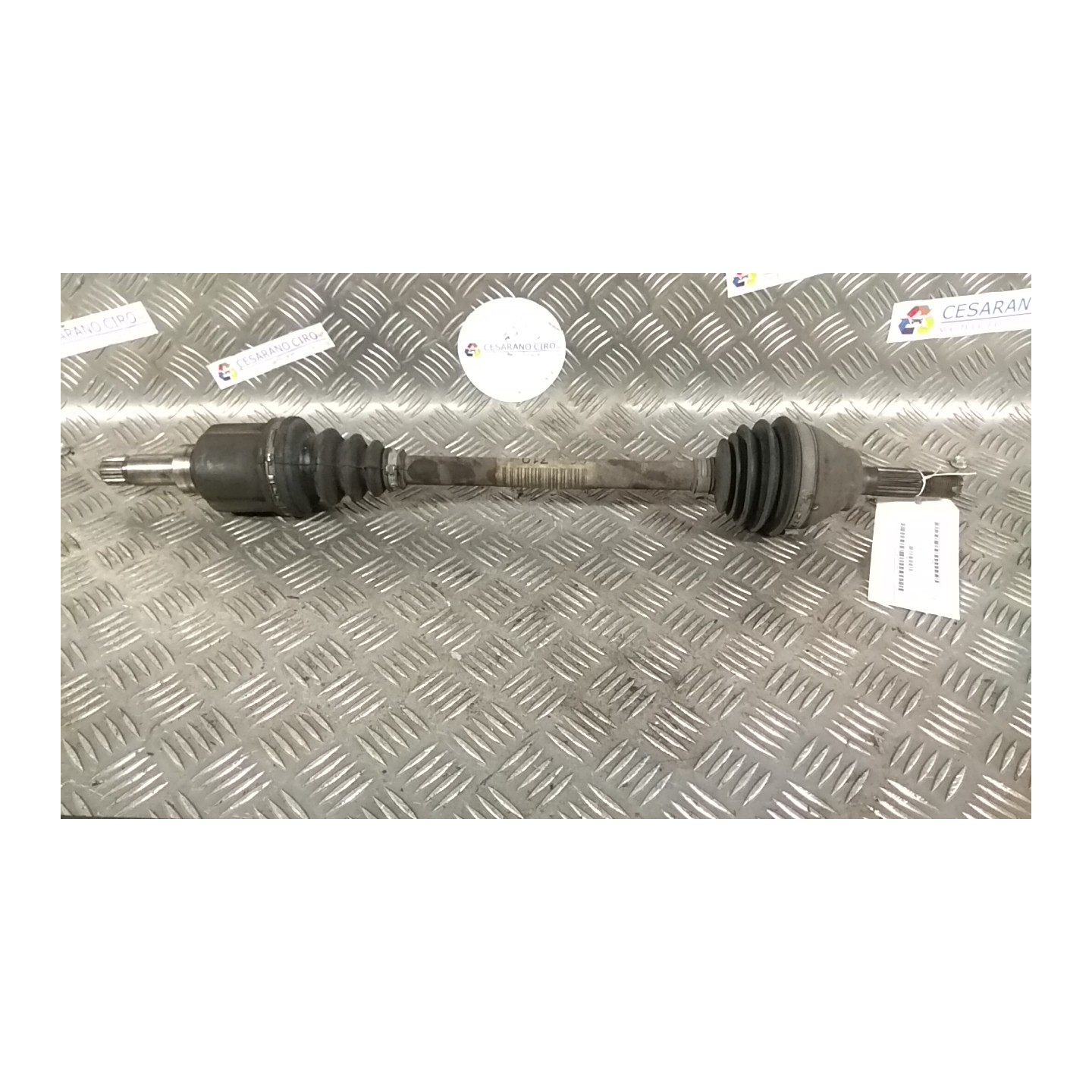 SEMIALBERO ANT. COMPL. DIFF.68 SX. 093 PEUGEOT 1007 (04/05-06/10) 8HZ 3272JA