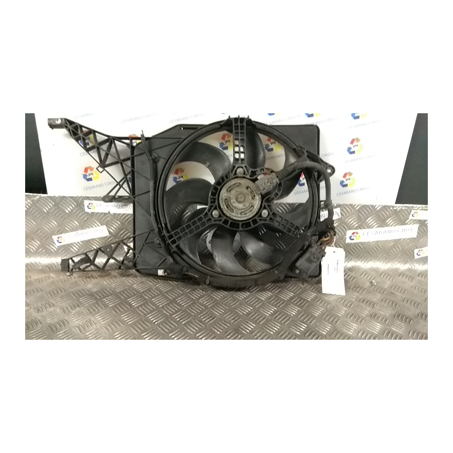 ELETTROVENTOLA C/A/C 384MM 075 OPEL CORSA (S07) (07/06-02/11) Z13DTE 55702236