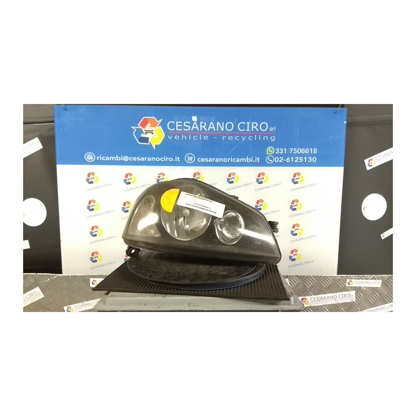 PROIETTORE DX. 026 SEAT AROSA (6H) (06/97-11/05) AUC 6H1941016C
