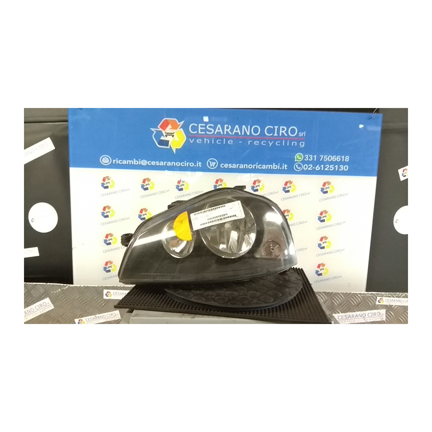 PROIETTORE SX. 027 SEAT AROSA (6H) (06/97-11/05) AUC 6H1941015C