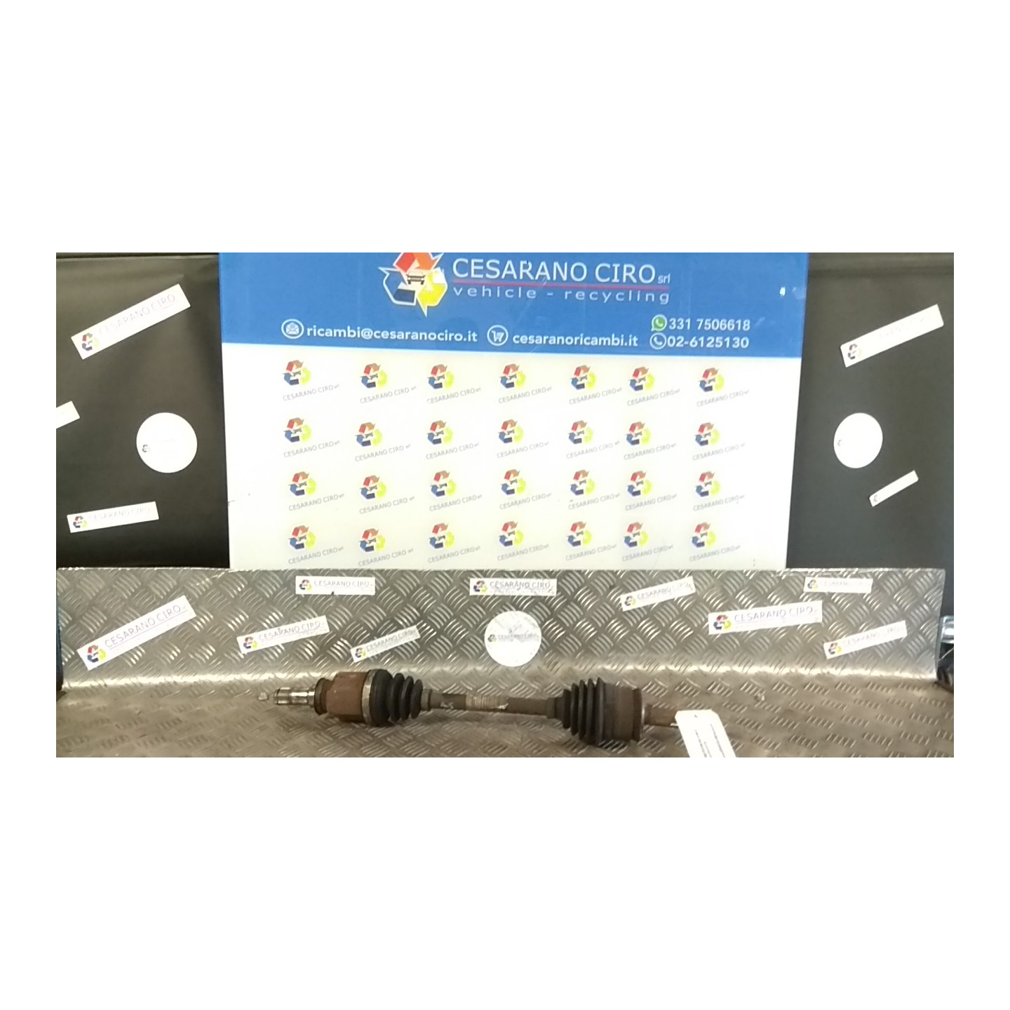 SEMIALBERO ANT. COMPL. SX. 047 MITSUBISHI COLT 7A SERIE (06/04-12/09) 134910 3815A201