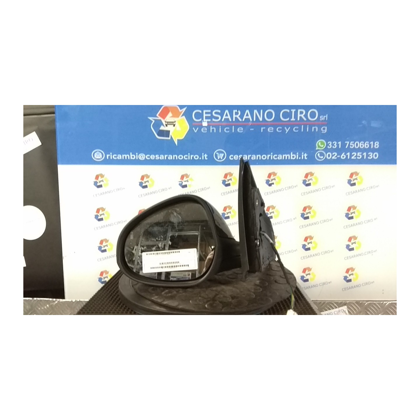 RETROVISORE EST. REGOLAZ. ELETTR. SX. 029 LANCIA YPSILON (TI) (12/08-06/13) 169A4000 735411227