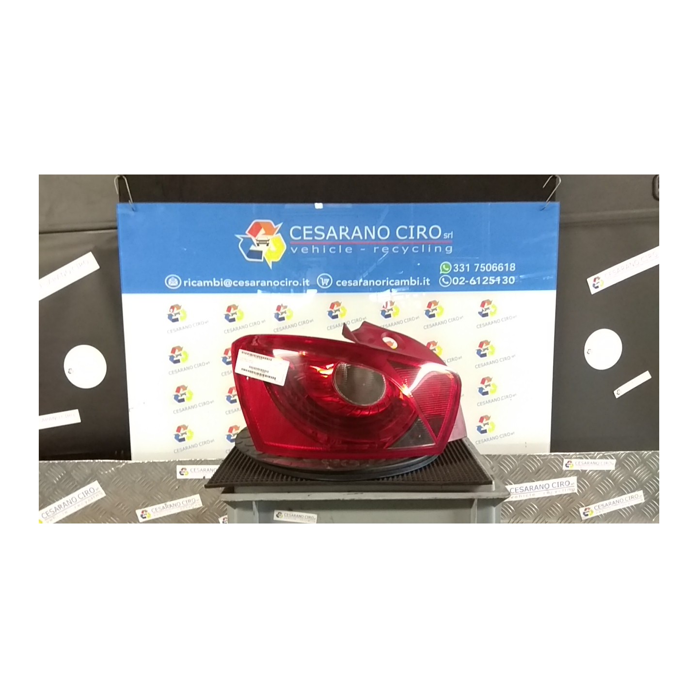 FANALE POST. SX. 046 SEAT IBIZA (6J) (05/08-03/13) CGG 6J4945095H