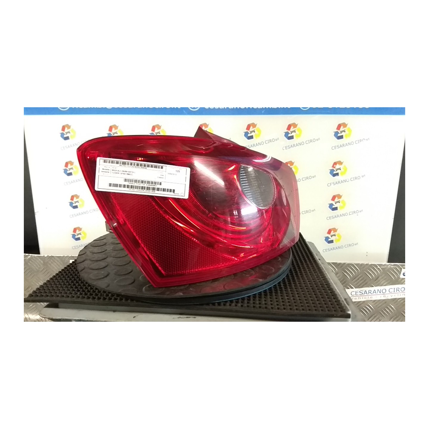 FANALE POST. SX. 046 SEAT IBIZA (6J) (05/08-03/13) CGG 6J4945095H