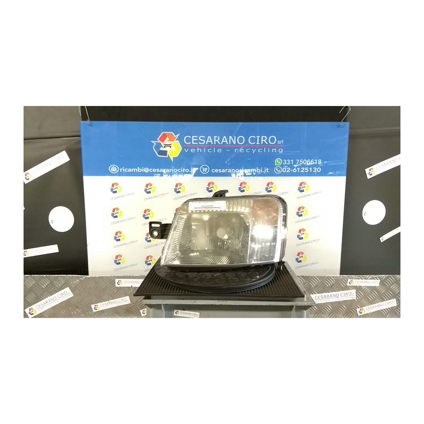 PROIETTORE SX. 072 FIAT PANDA (2Q) (09/03-12/10) 188A4000 51867677