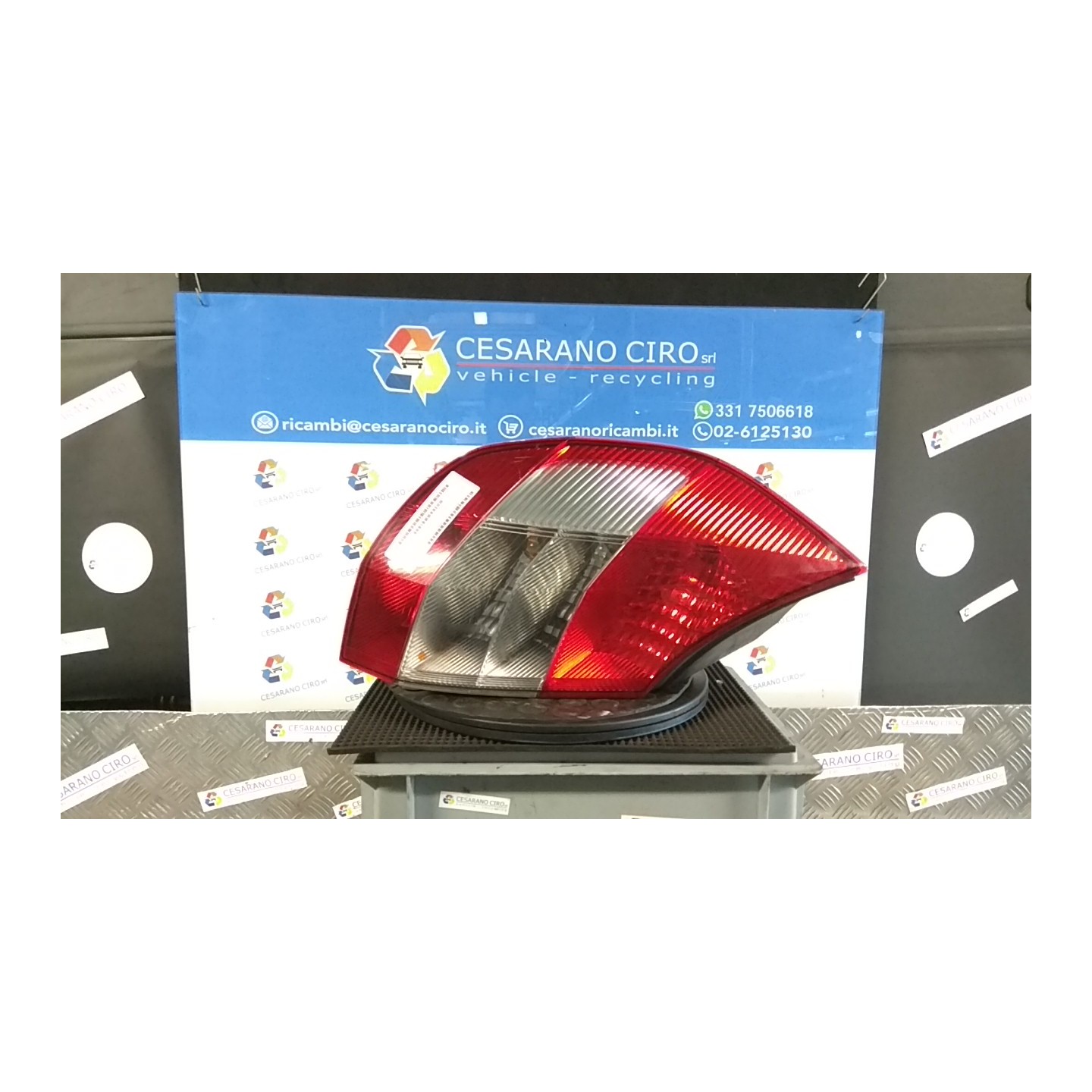 FANALE POST. SX. 080 RENAULT SCENIC 2A SERIE (06/03-08/09) K9KP7 8200493374