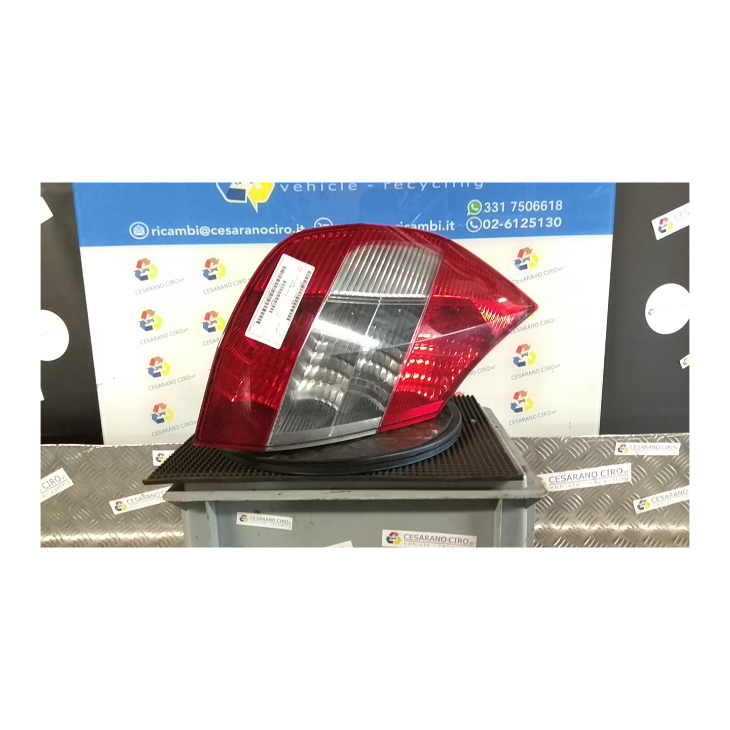 FANALE POST. SX. 080 RENAULT SCENIC 2A SERIE (06/03-08/09) K9KP7 8200493374