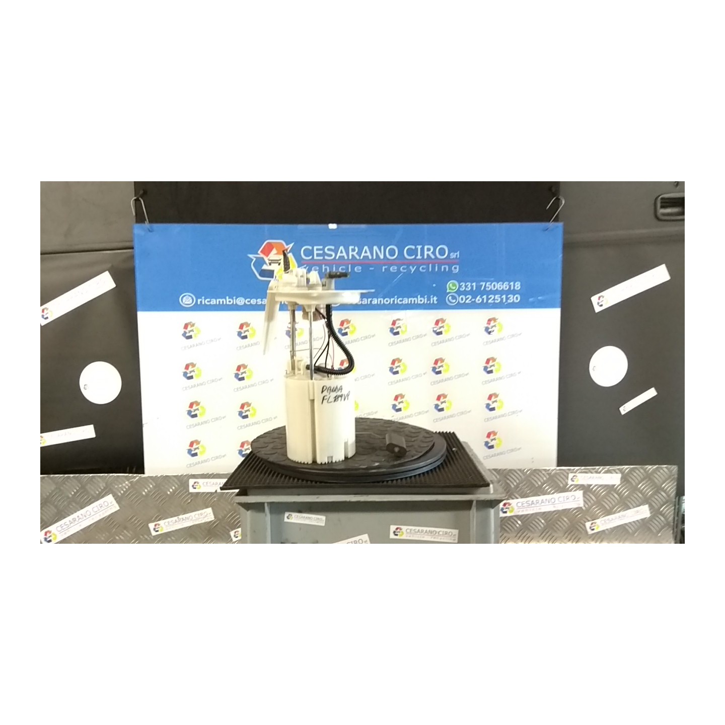 POMPA CARBURANTE C/TRASDUTTORE (GALLEGGIANTE) 087 FIAT PANDA (4Q) (05/16-03/22) 169A4000 52041066