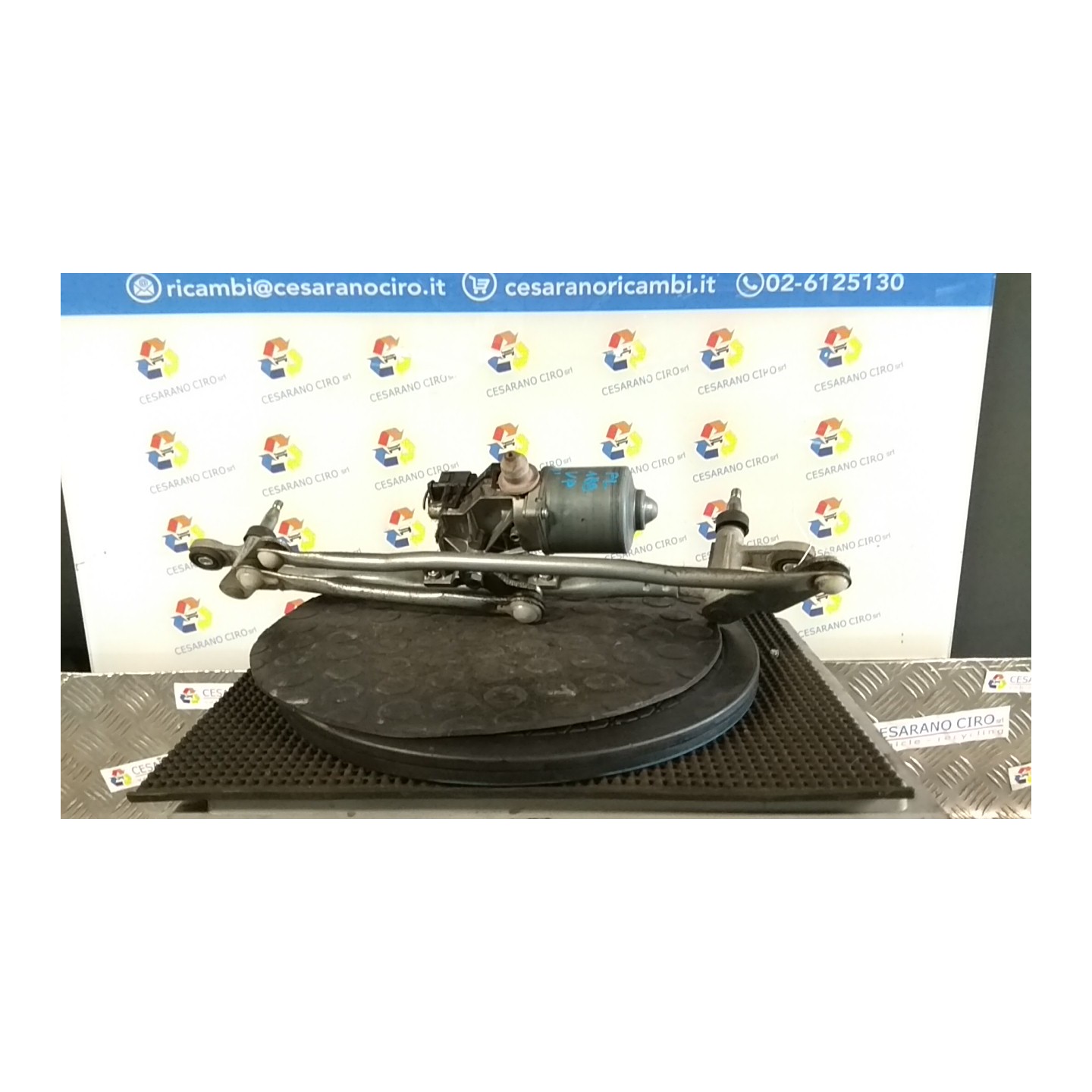 MECCANISMO TERGIPARABREZZA CON MOTORINO 095 FIAT PANDA (4Q) (05/16-03/22) 169A4000 52024852