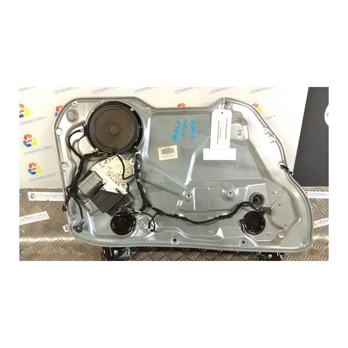 ALZACRISTALLO PORTA ANT. SX. 107 SEAT IBIZA (6L) (12/01-08/09) BKY 6L4837461