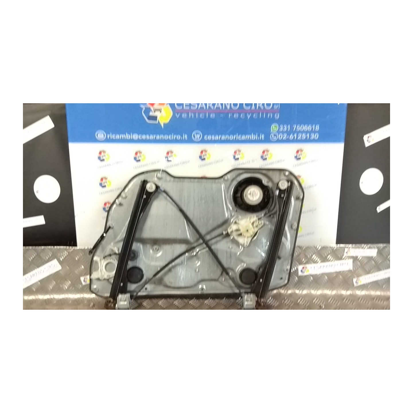ALZACRISTALLO PORTA ANT. SX. 107 SEAT IBIZA (6L) (12/01-08/09) BKY 6L4837461