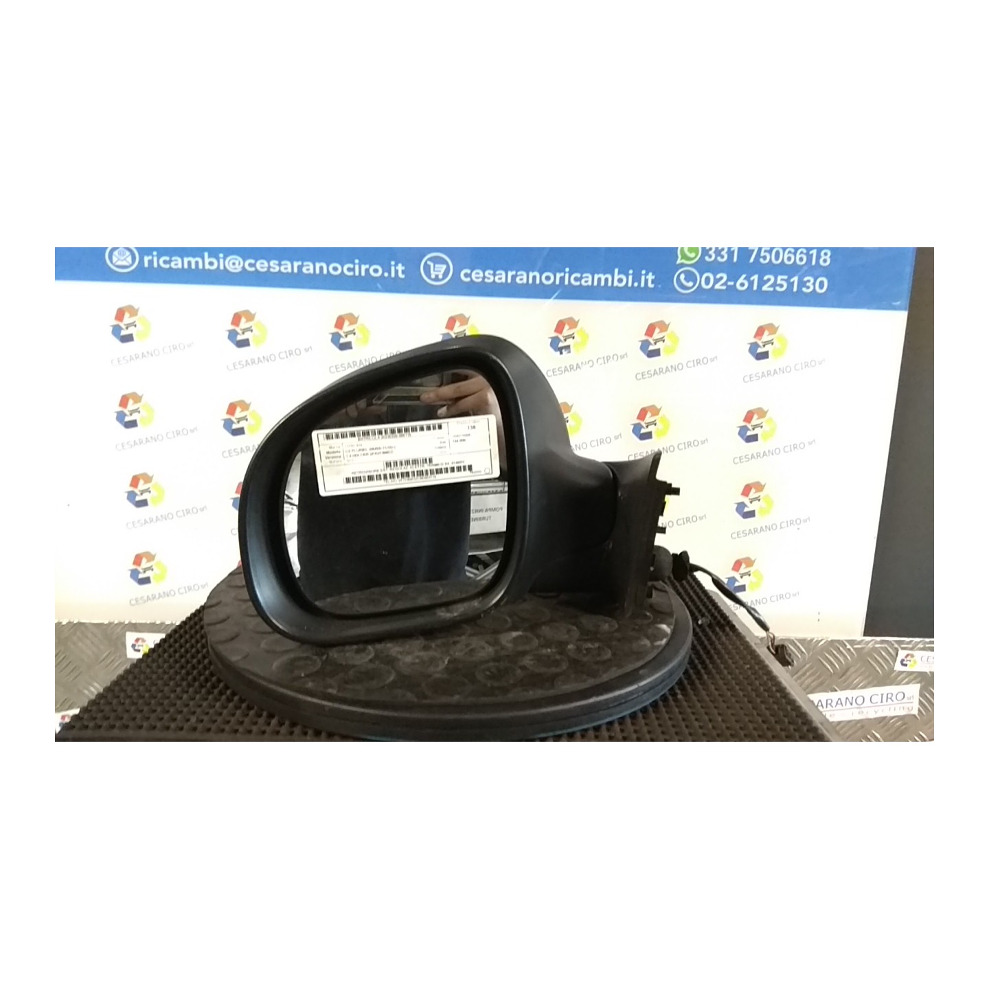 RETROVISORE EST. REGOLAZ. ELETTR. TERMICO SX. 115 CITROEN C3 PLURIEL (05/03-11/10) 8HZ 8149RV