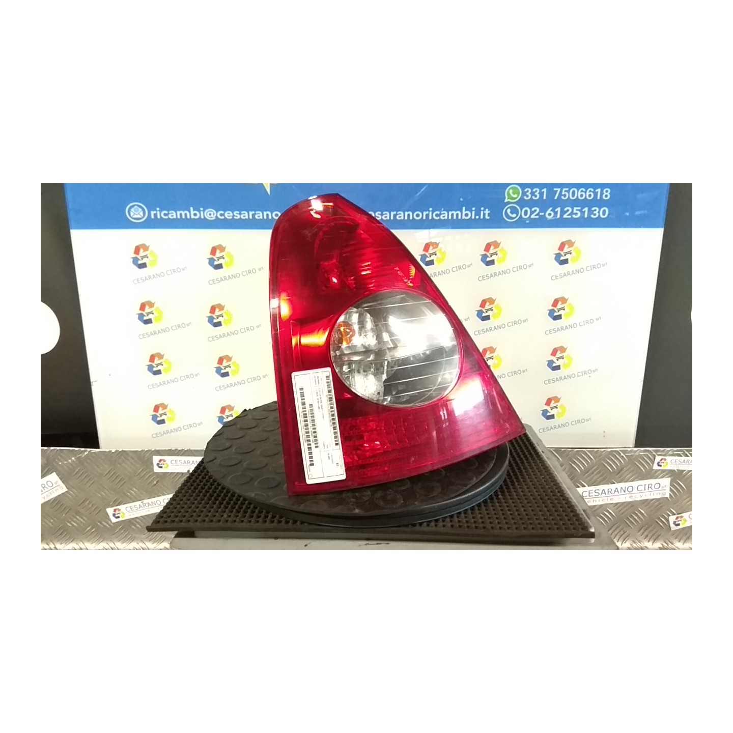 FANALE POST. SX. 126 RENAULT CLIO 2A SERIE (05/01-11/10) D7FG7 8200917488